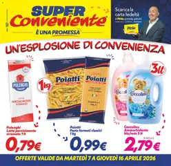 Anteprima del volantino SuperConveniente - SUPERCONVENIENTE MESSINA/SIRACUSA/PALERMO valido a partire dal 07.04.2026