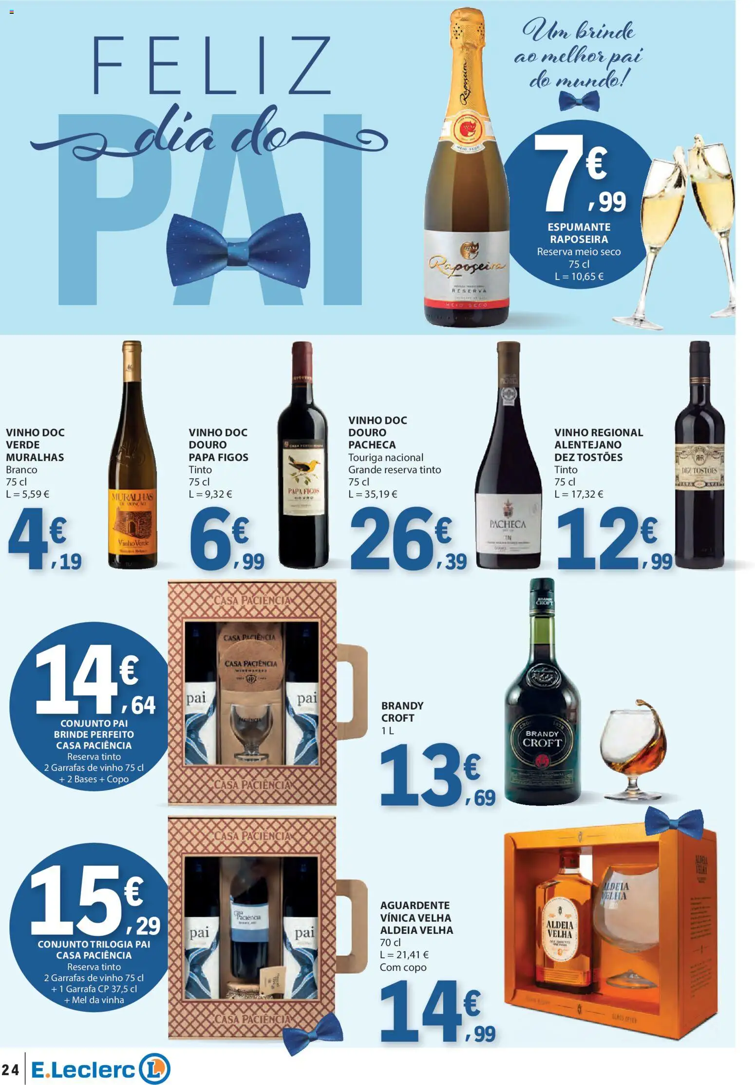 E.Leclerc folheto │ válido de 12.03.2026 | Página: 24 | Produtos: Espumante, Vinho, Mel