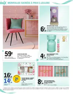 E.Leclerc - Prévisualisation de VASE TRANSPARENT STRIÉE COULEUR PASTEL, En verre. Dim.: Ø11 x H.19,5cm. Plusieurs coloris disponibles. Existe aussi en forme "BUBBLE" en Dim.: Ø11,8 x H.18,7cm au même prix.(1) valide à partir de 02.12.2025 | Page: 8