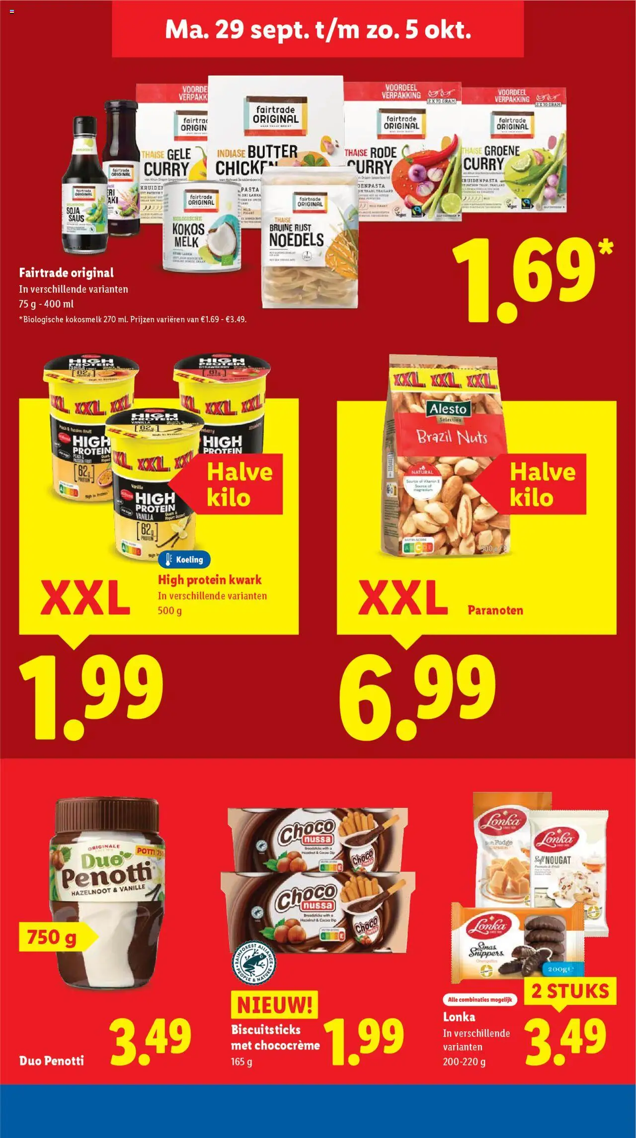 {H1} | Pagina: 16 | Producten: Melk, Pasta, Pavilon, Was