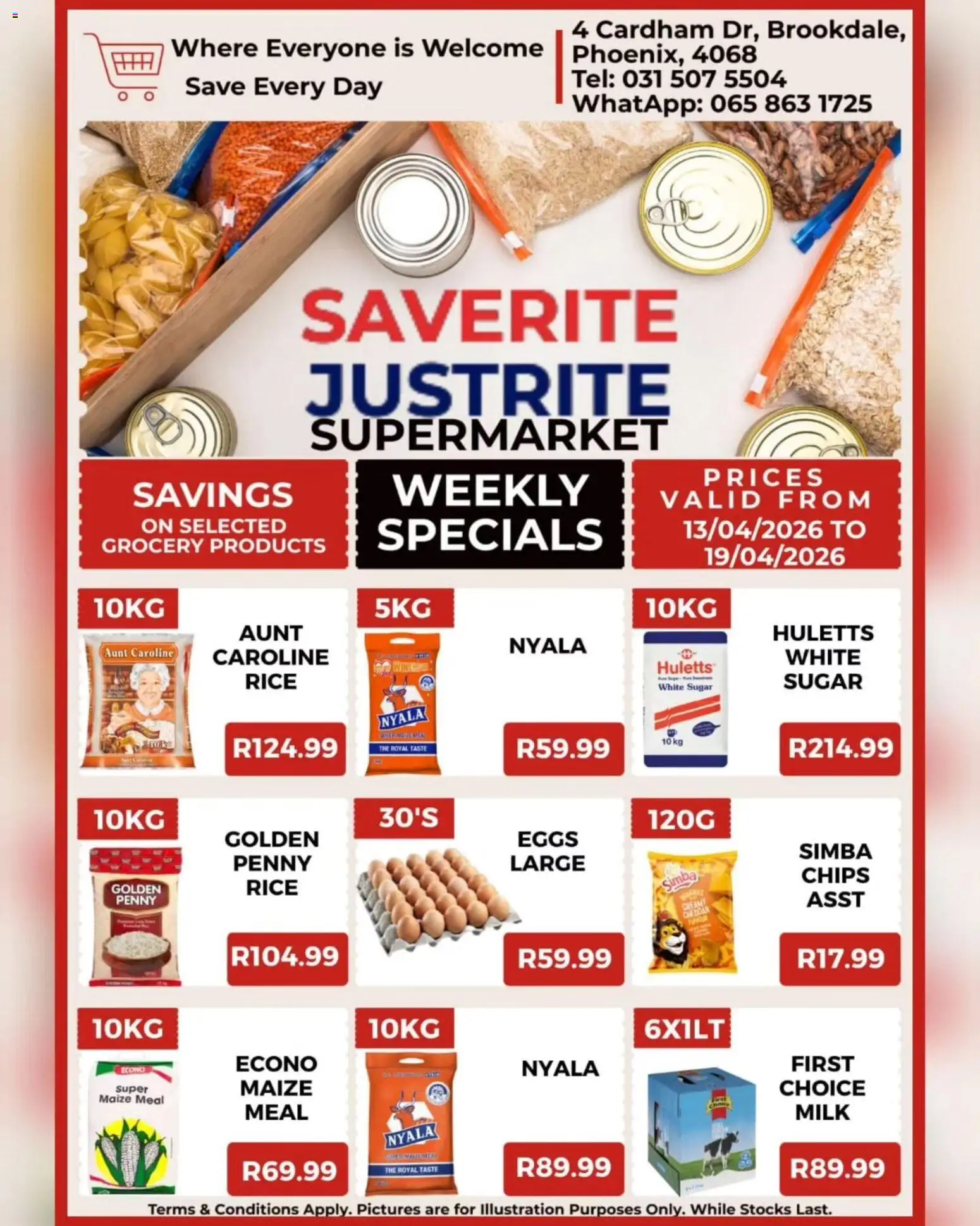 New Saverite catalogue – valid from 13.04.2026 | Page: 1