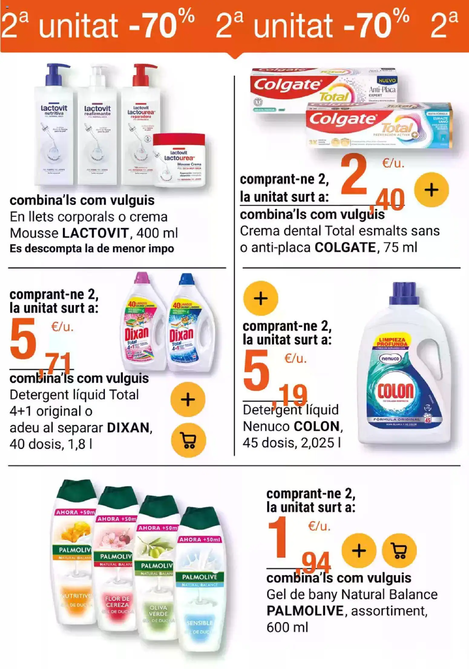 Bonpreu folleto │ válido desde el 21.10.2025 | Página: 68 | Productos: Mousse, Crema
