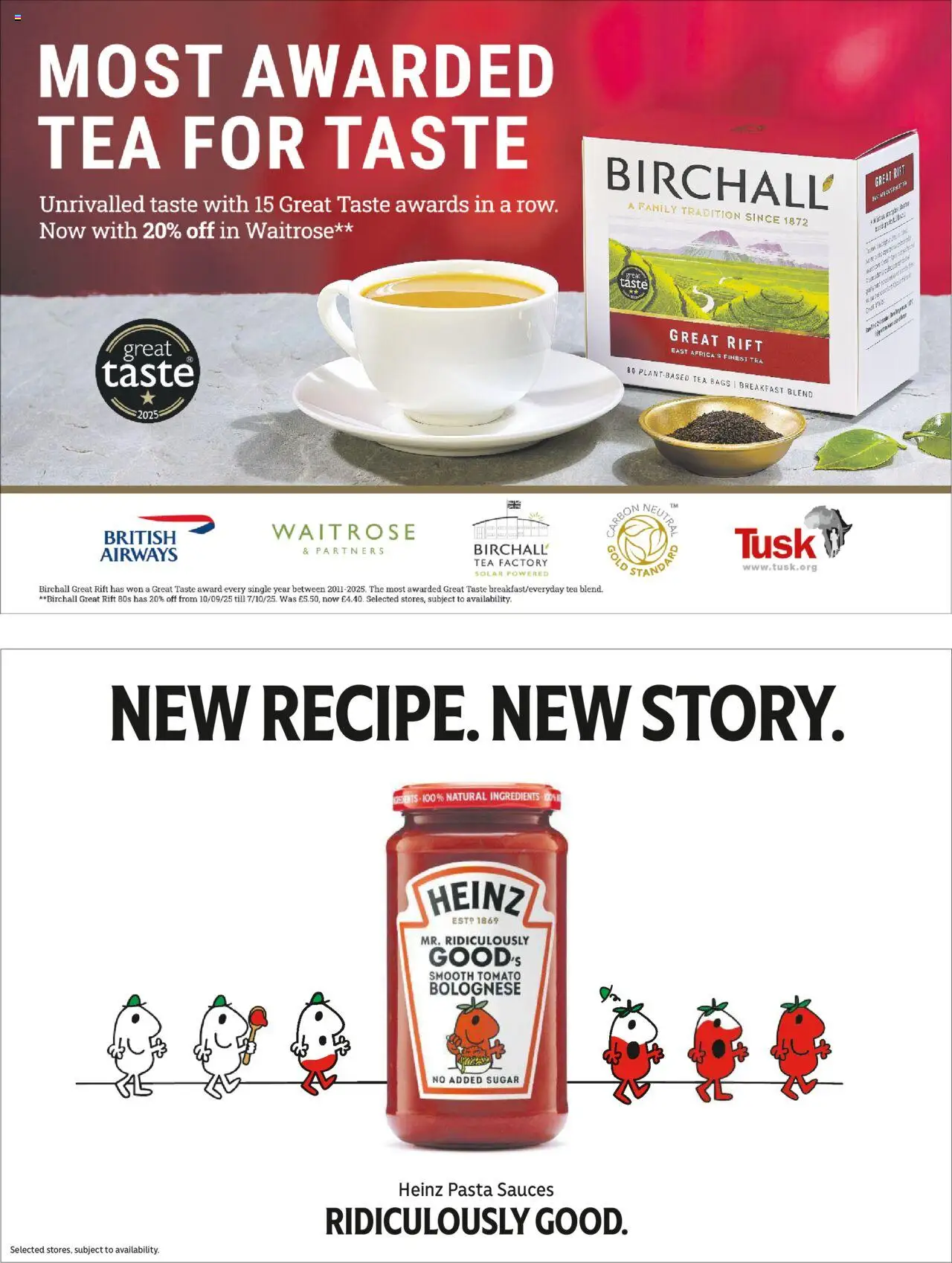  | Page: 42 | Products: Tea, Pasta, Papier carton