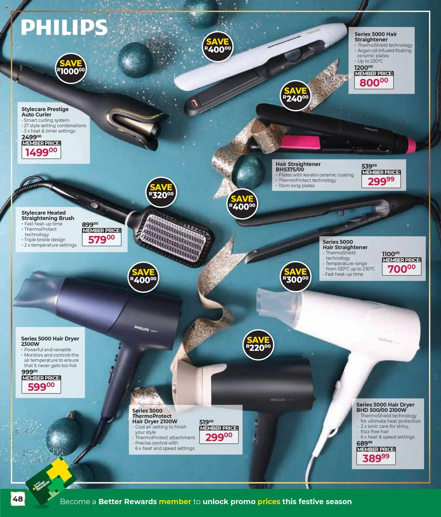 New Dis-Chem catalogue – valid from 29.10.2025 | Page: 48 | Products: Timer, Dryer, Hair dryer, Brush