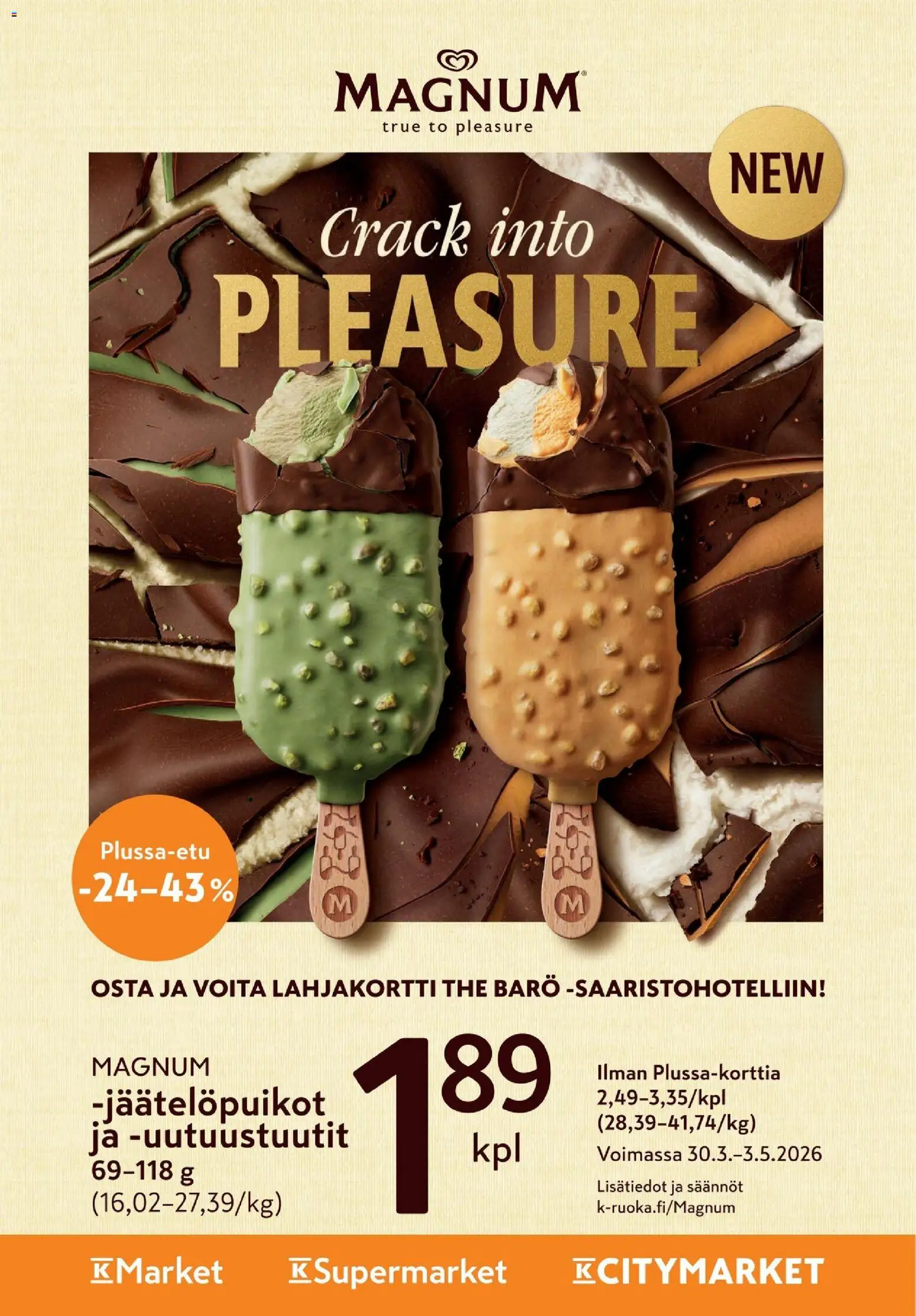 K-Market tarjoukset - K-Ruoka – voimassa 25.03.2026 alkaen | Sivu: 50