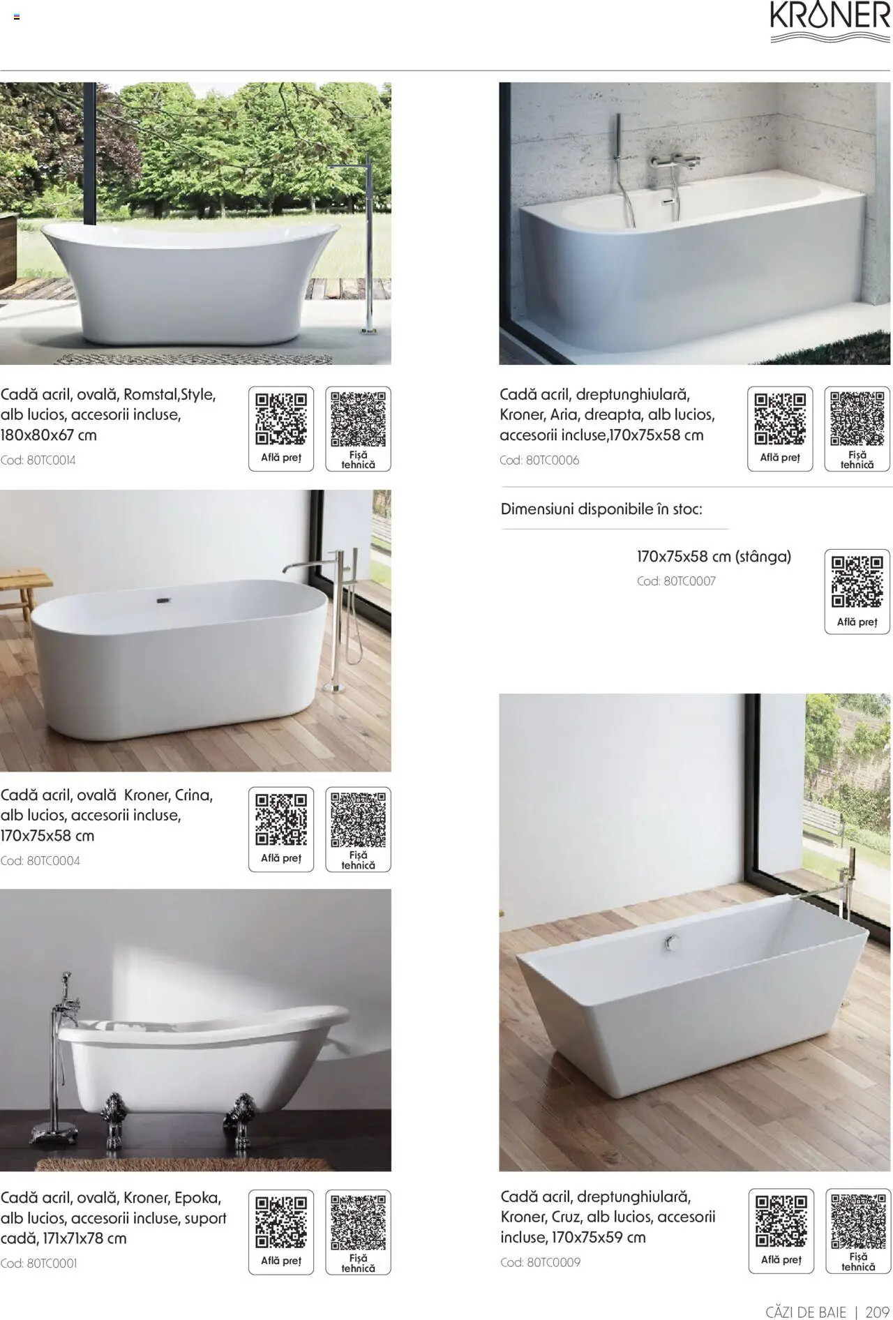 Catalog Romstal – valabil de la 25.11.2024 | Pagină: 209 | Produse: Cadă