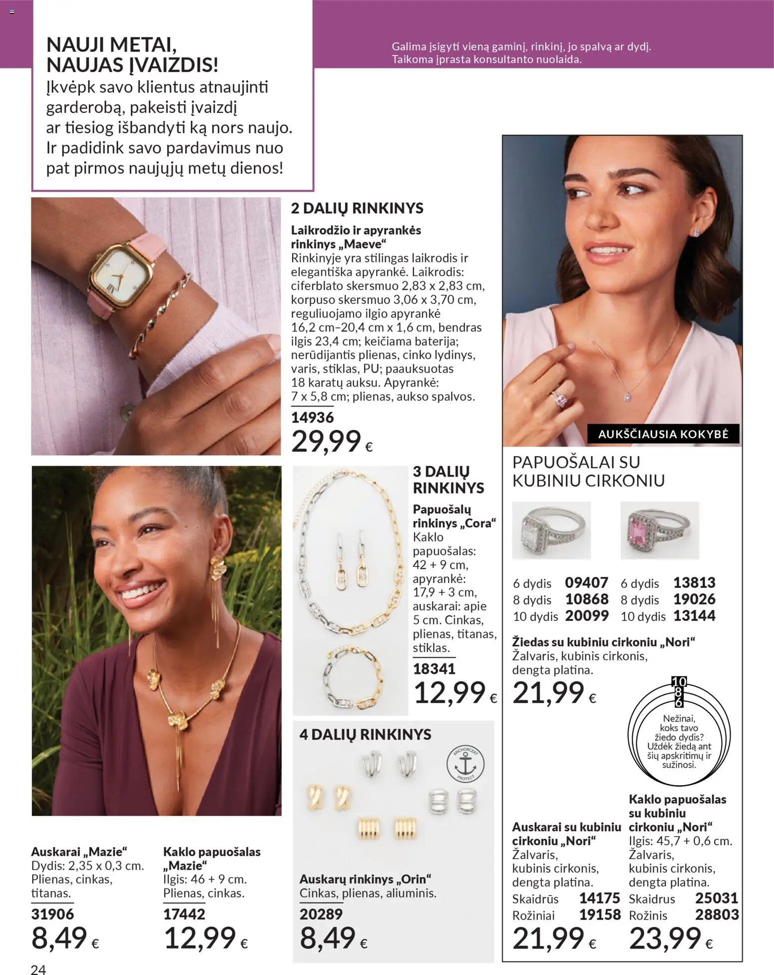 AVON akcijos nuo 01.12.2025 | Puslapis: 24 | Prekių: Laikrodis, Bendras