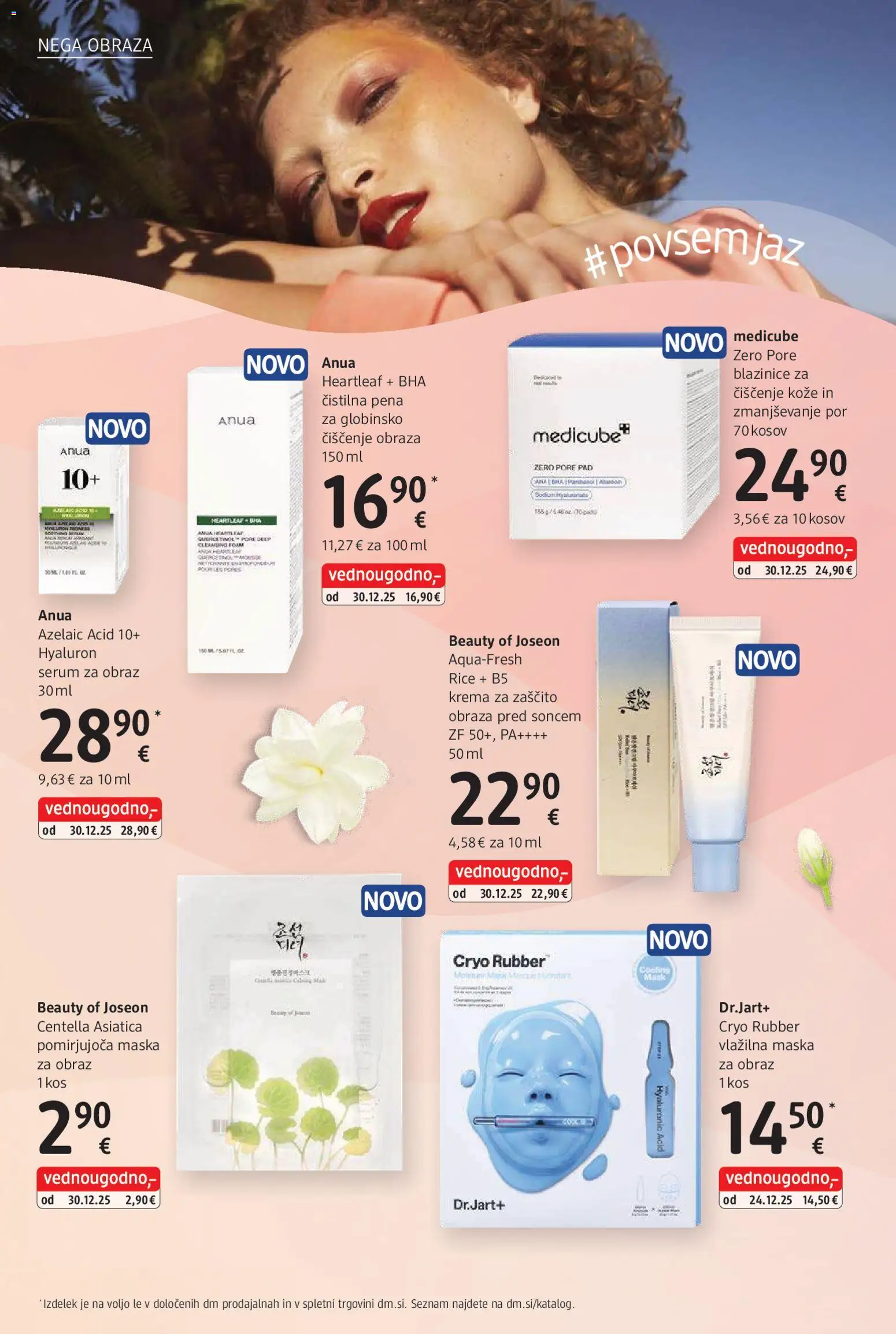 Novi DM Drogerie Markt katalog ponudbe – veljaven od 01.04.2026 | Stran: 8 | Izdelki: Buca, Kos, Krema, Maska