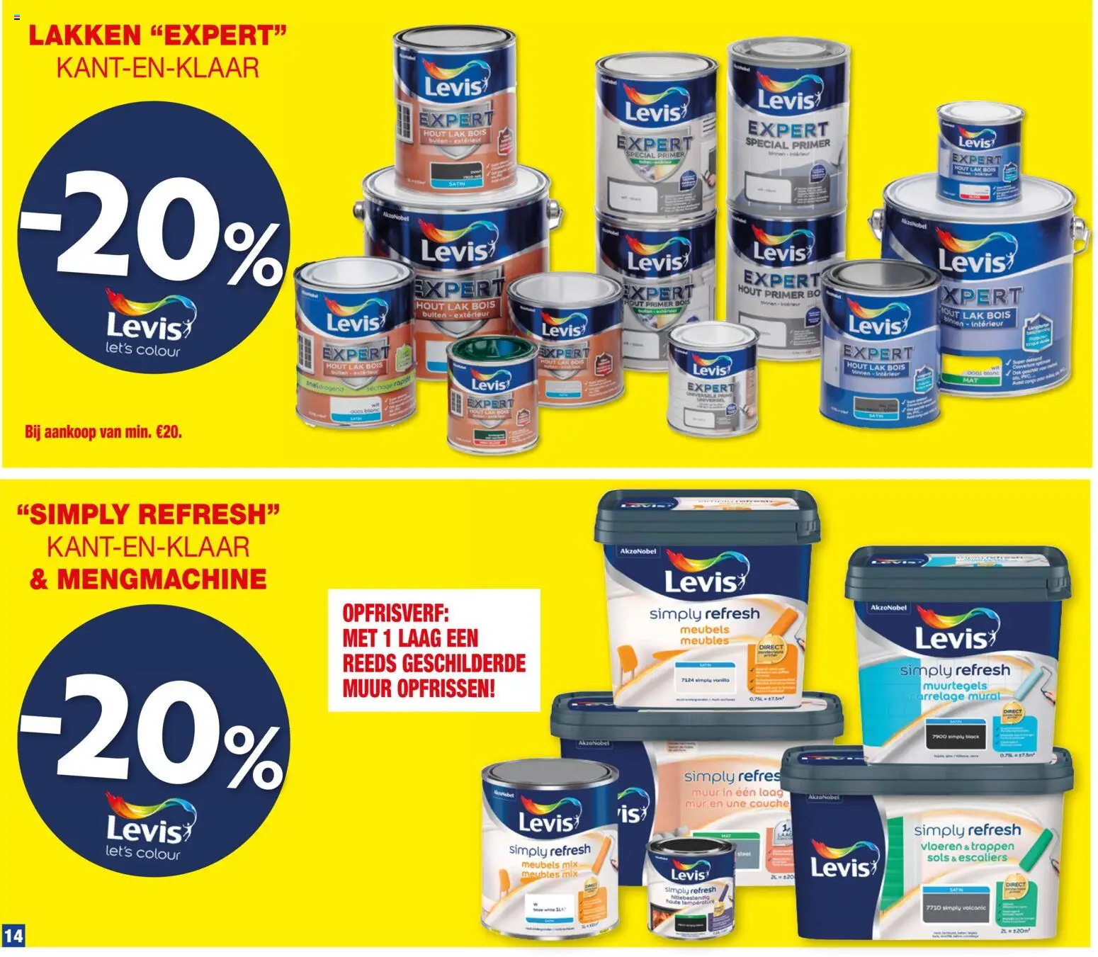 {H1} | Pagina: 14 | Producten: Vloeren