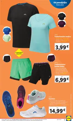 Lidl katalog | vrijedi od 19.05.2025 | Stranica: 11 | Proizvodi: Majica, Hlače, Kratke hlače, Tenisice