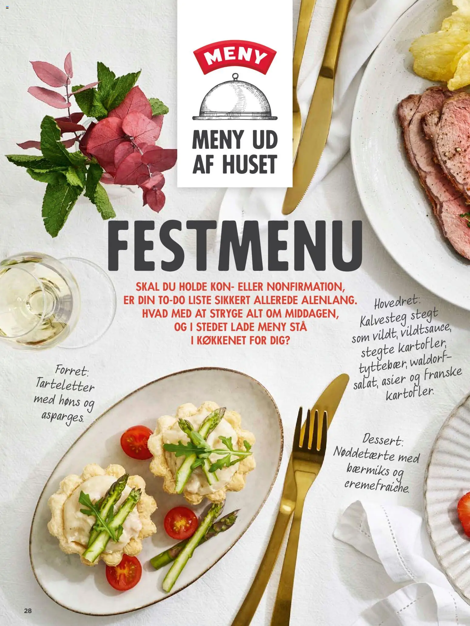Meny tilbudsavis – gyldig fra 01.02.2026 | Side: 28 | Produkter: Søm, Tarteletter, Asier