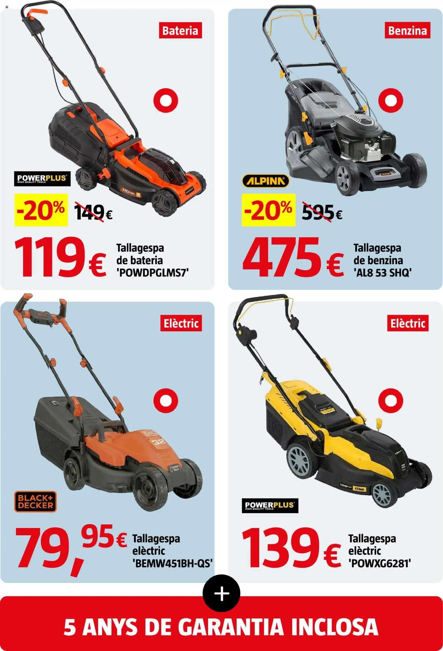 Bauhaus folleto Cat │ válido desde el 23.04.2026 | Página: 21 | Productos: Batería