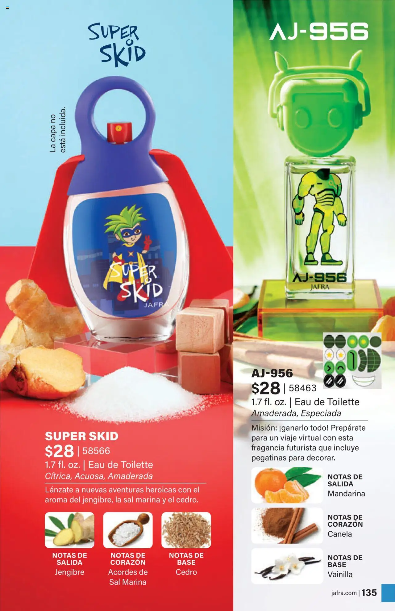 JAFRA folleto │ válido desde el 01.08.2025 | Página: 135 | Productos: Fragancia, Eau de toilette