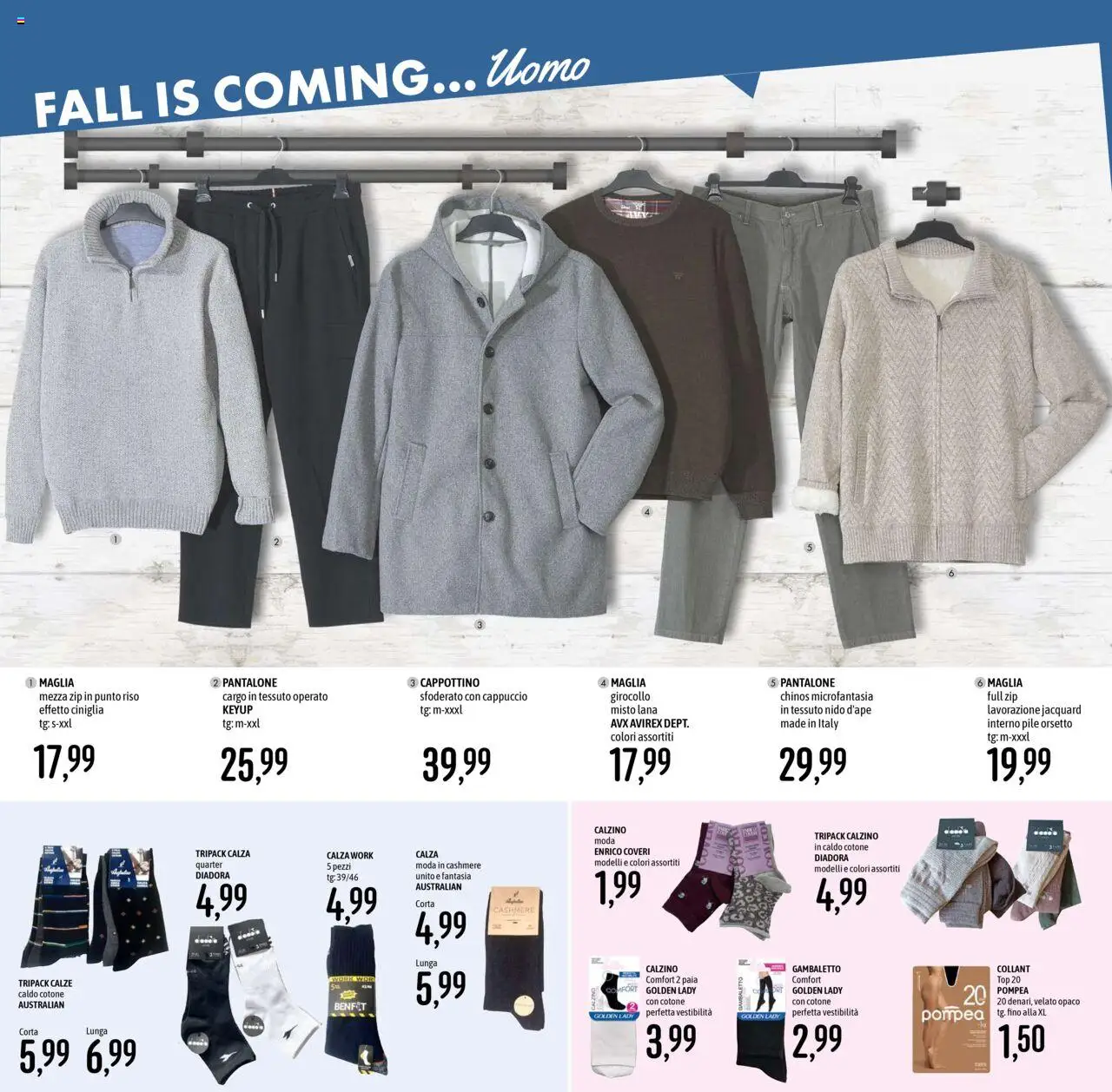 Volantino Emisfero del 25.09.2025 | Pagina: 35 | Prodotti: Pile, Riso, Top, Collant