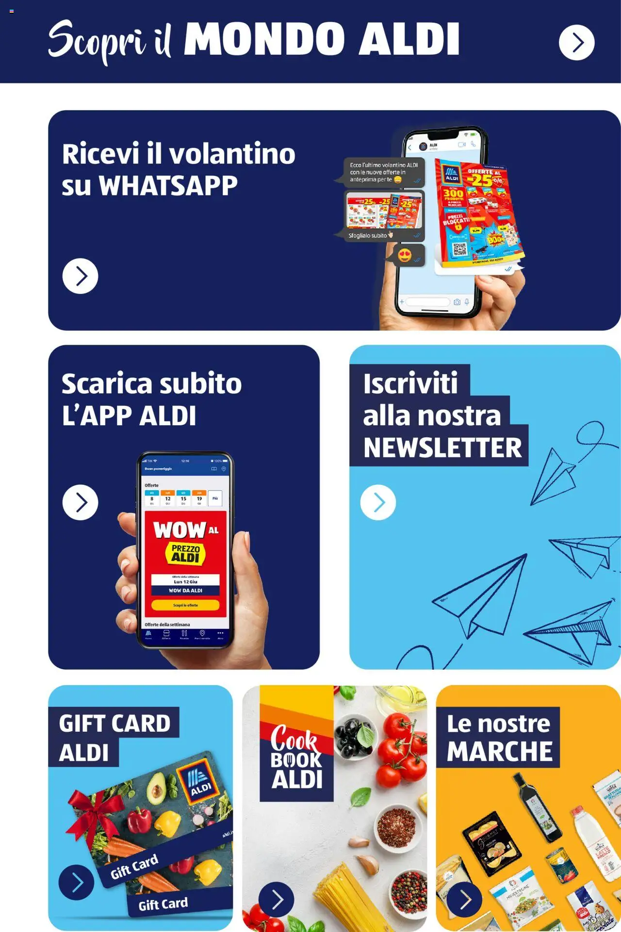 Volantino Aldi del 05.11.2024 | Pagina: 57 | Prodotti: Minestrone, Tè, Latte