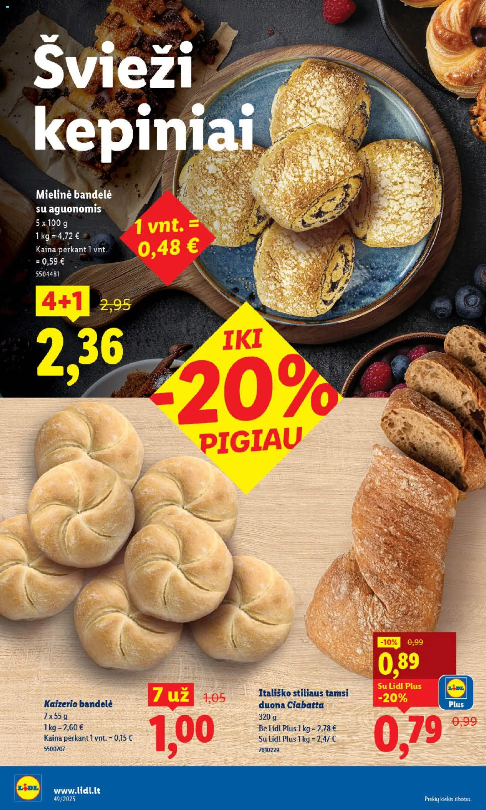 LIDL akcijos nuo 01.12.2025 | Puslapis: 6