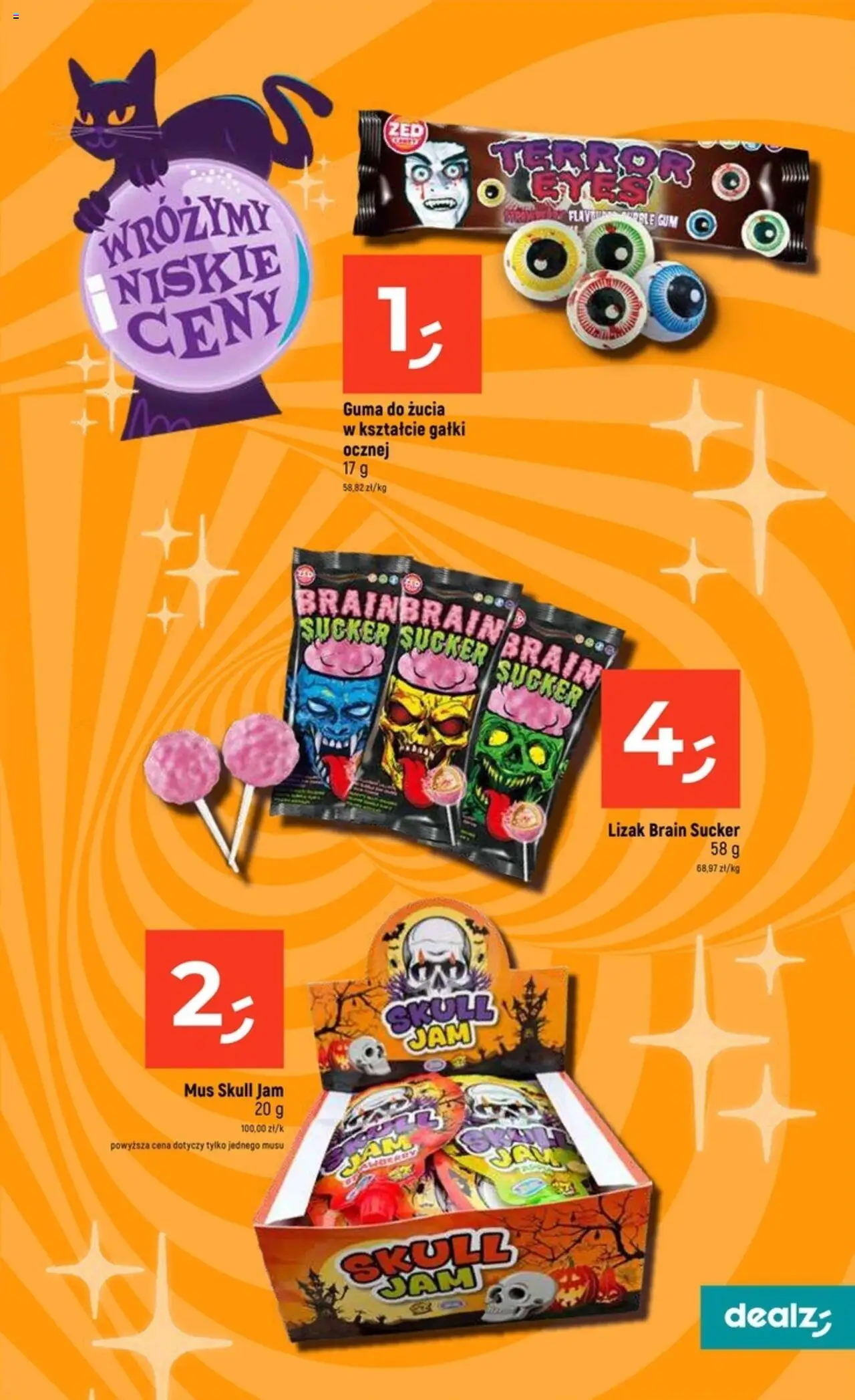 Dealz Gazetka - Upiornie niskie ceny od 11.09.2025 | Strona: 11 | Produkty: Guma do żucia
