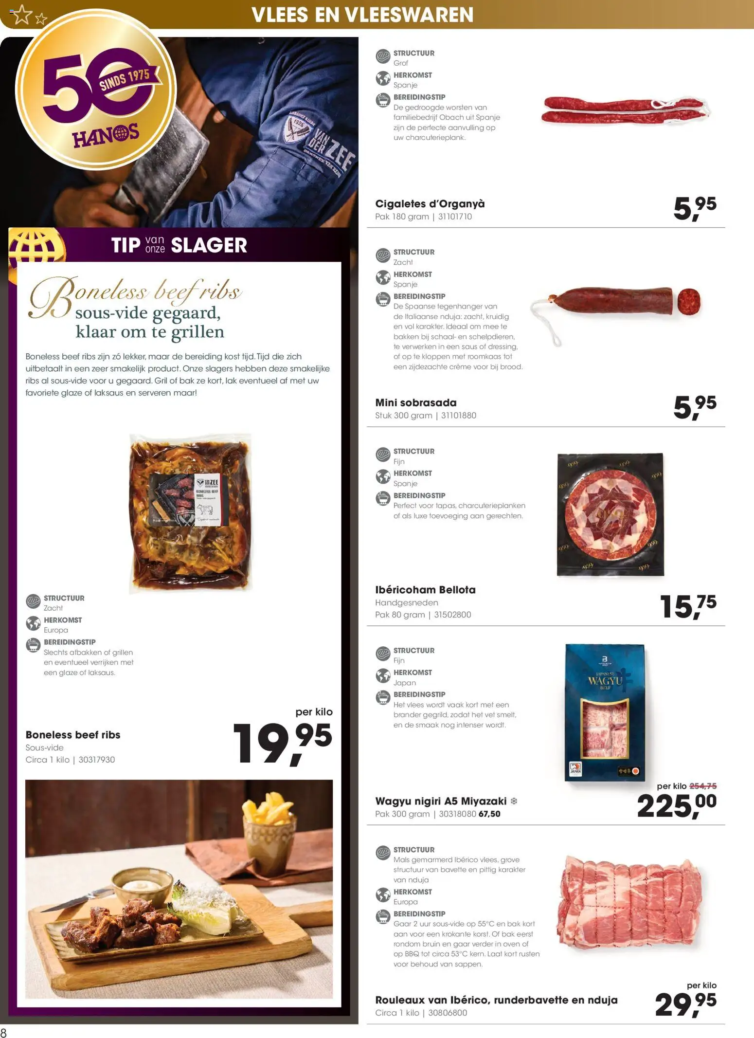 {H1} | Pagina: 8 | Producten: Kisperec, Oven, Saus, Crème