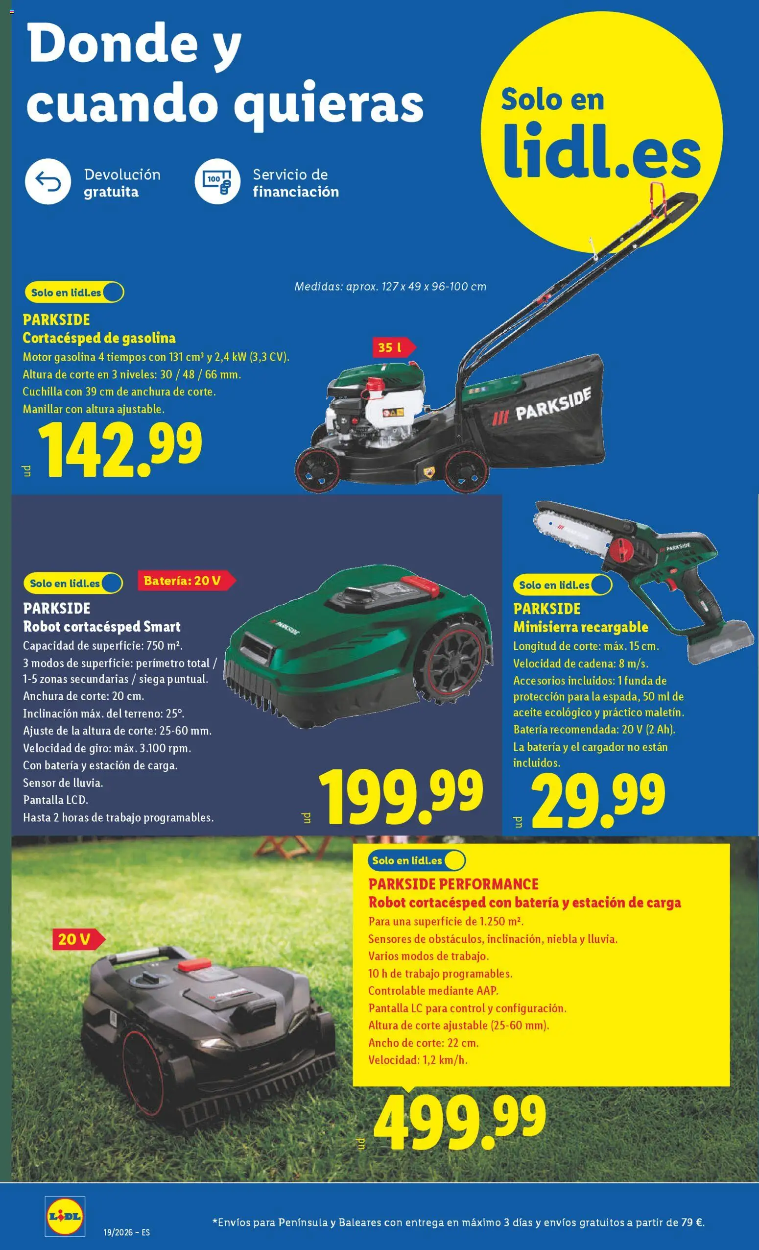 Lidl folleto de bazar │ válido desde el 04.05.2026 | Página: 2 | Productos: Aceite, Robot, Απολυμαντικό, Batería