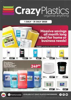 Crazy Plastics Business Specials │ valid from 01.07.2025 | Page: 1