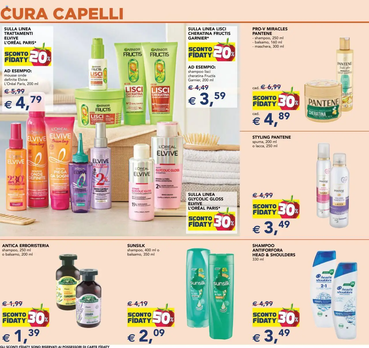 Volantino Esselunga S del 11.09.2025 | Pagina: 6 | Prodotti: Shampoo, Crema, Lacca