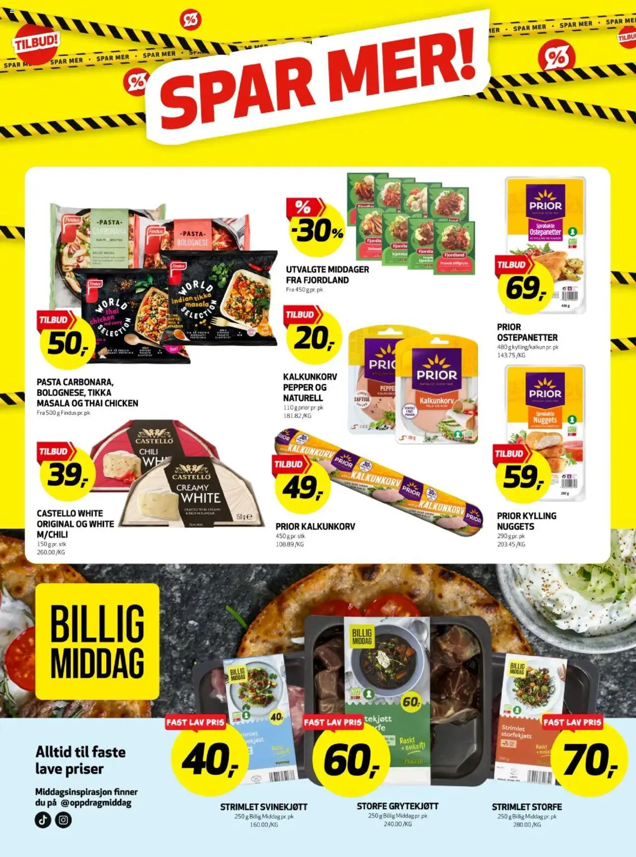  | Side: 4 | Produkter: Kylling, Pasta, Rygeost, Kalkun