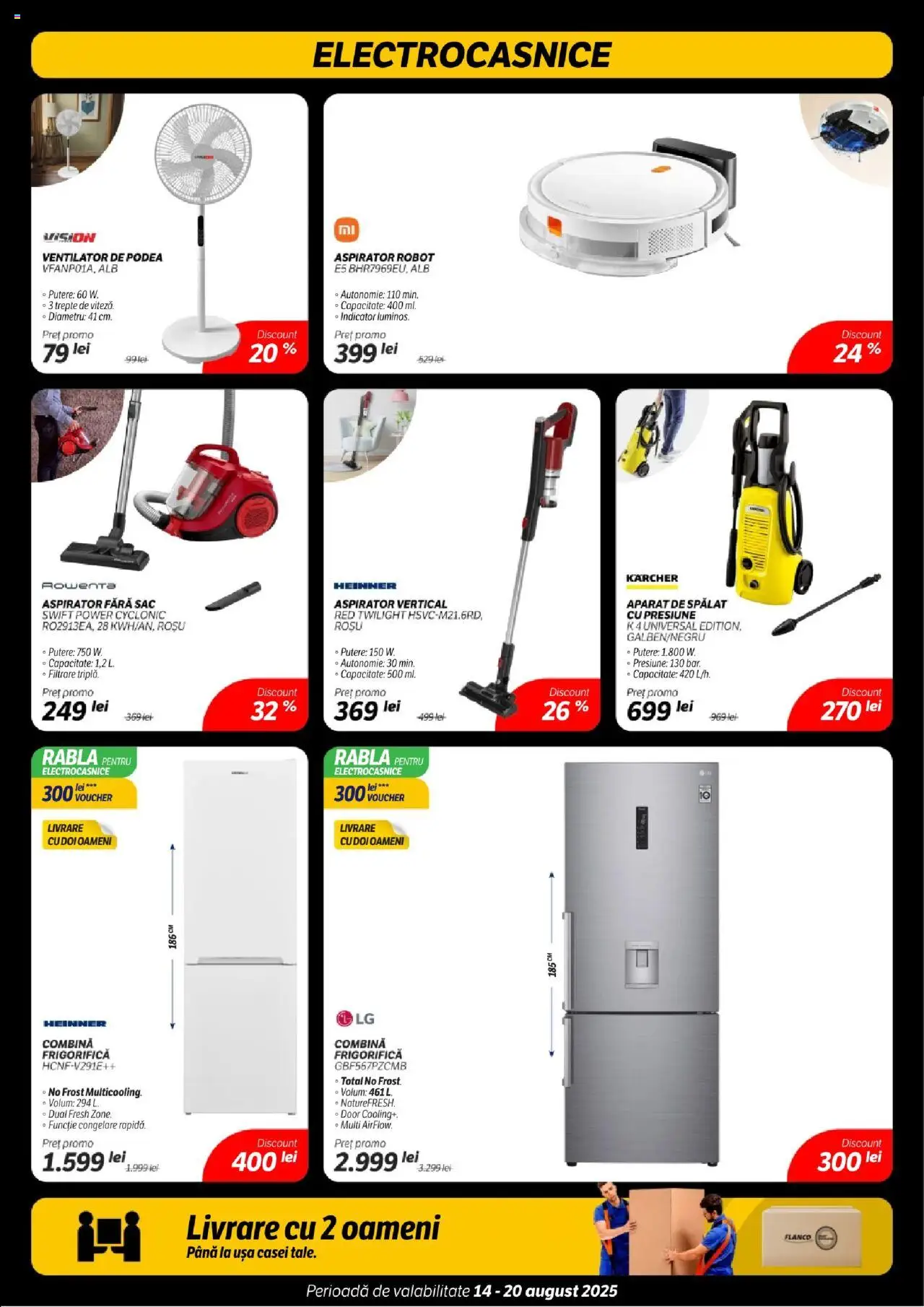 Catalog Flanco – valabil de la 14.08.2025 | Pagină: 17 | Produse: Ventilator, Robot, Ușă, Combină frigorifică