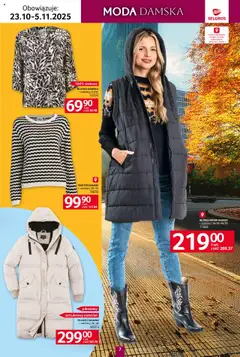 Pogląd oferty "Selgros cash&carry Gazetka - Tekstylia" - ważna od 23.10.2025 | Strona: 7 | Produkty: Bezrękawnik, Bluzka, Sweter, Płaszcz