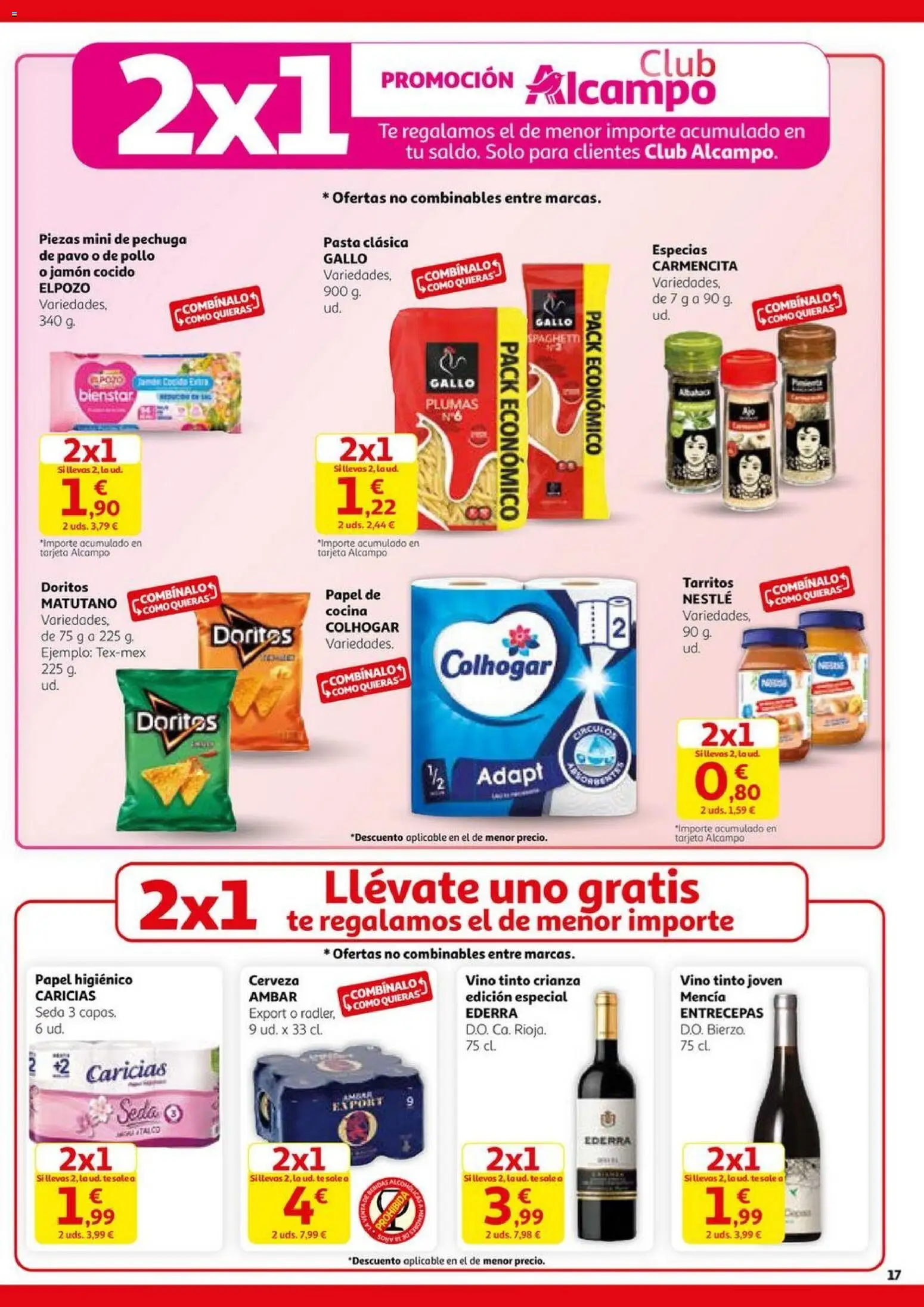 Alcampo - Black Friday │ válido desde el 06.11.2025 | Página: 17 | Productos: Jamón, Jamón cocido, Té, Cocina