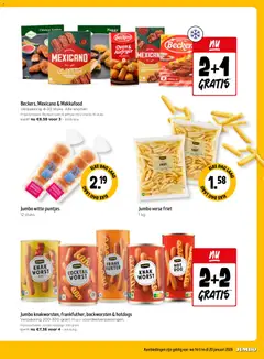 JUMBO folder / publicité - Voorbeeld van een folder van JUMBO, geldig van 14.01.2026 | Pagina: 13 | Producten: Friet, Oven, Broodjes, Snacks
