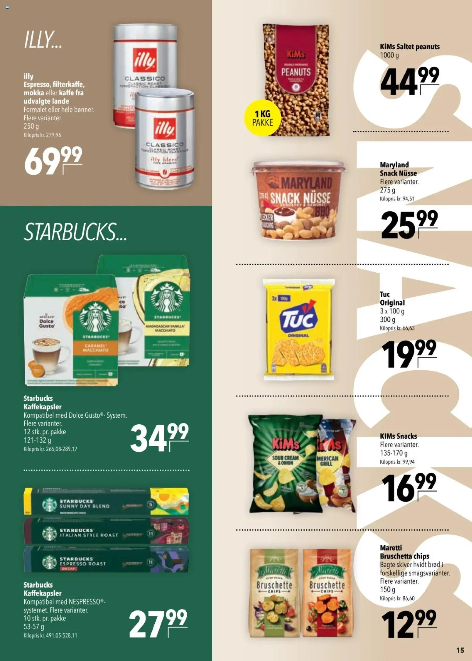 CITTI tilbudsavis – gyldig fra 25.03.2026 | Side: 15 | Produkter: Kaffe, Chips, Peanuts, Grill