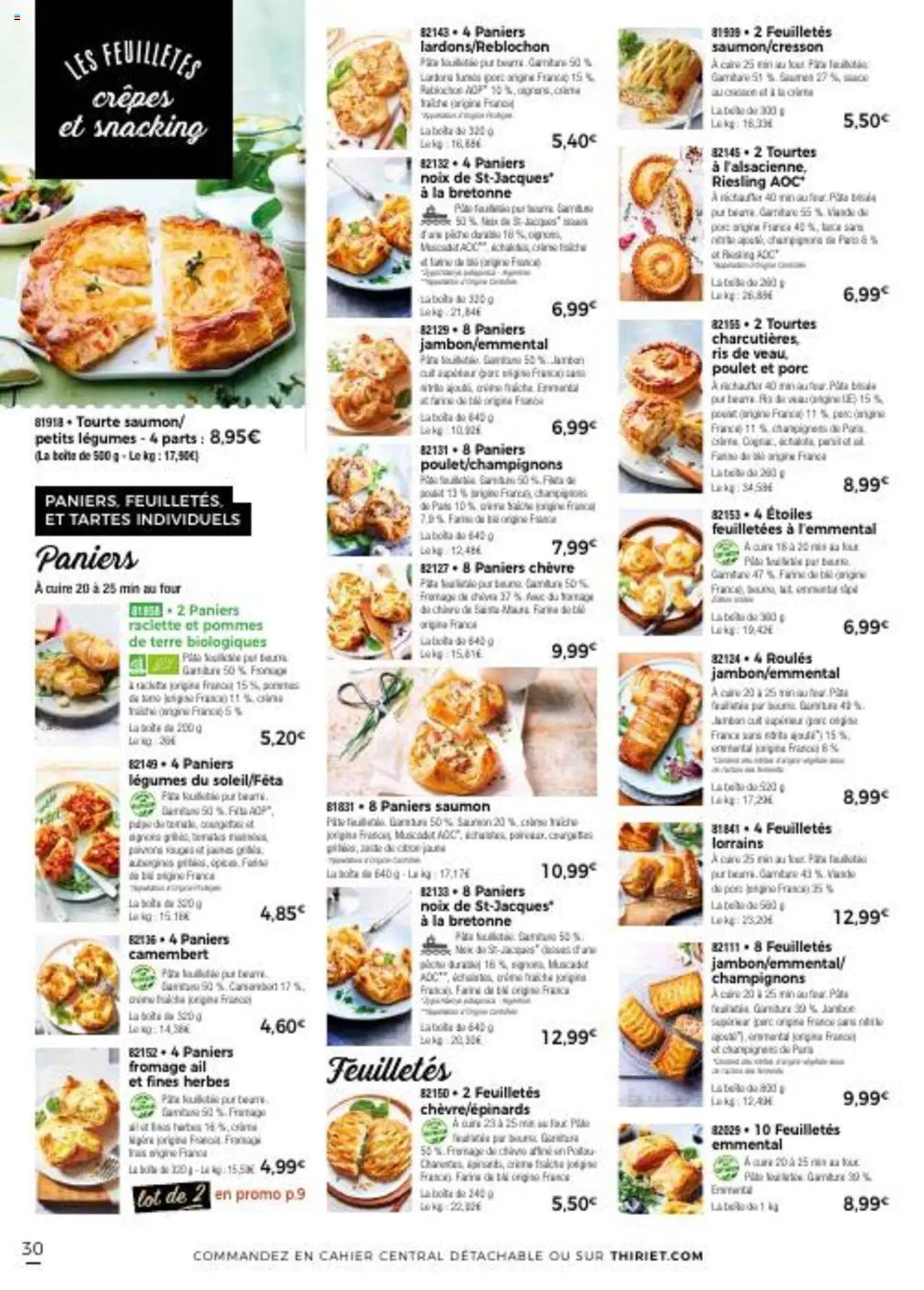  | Page: 30 | Produits: Four, Fromage, Pommes, Crème