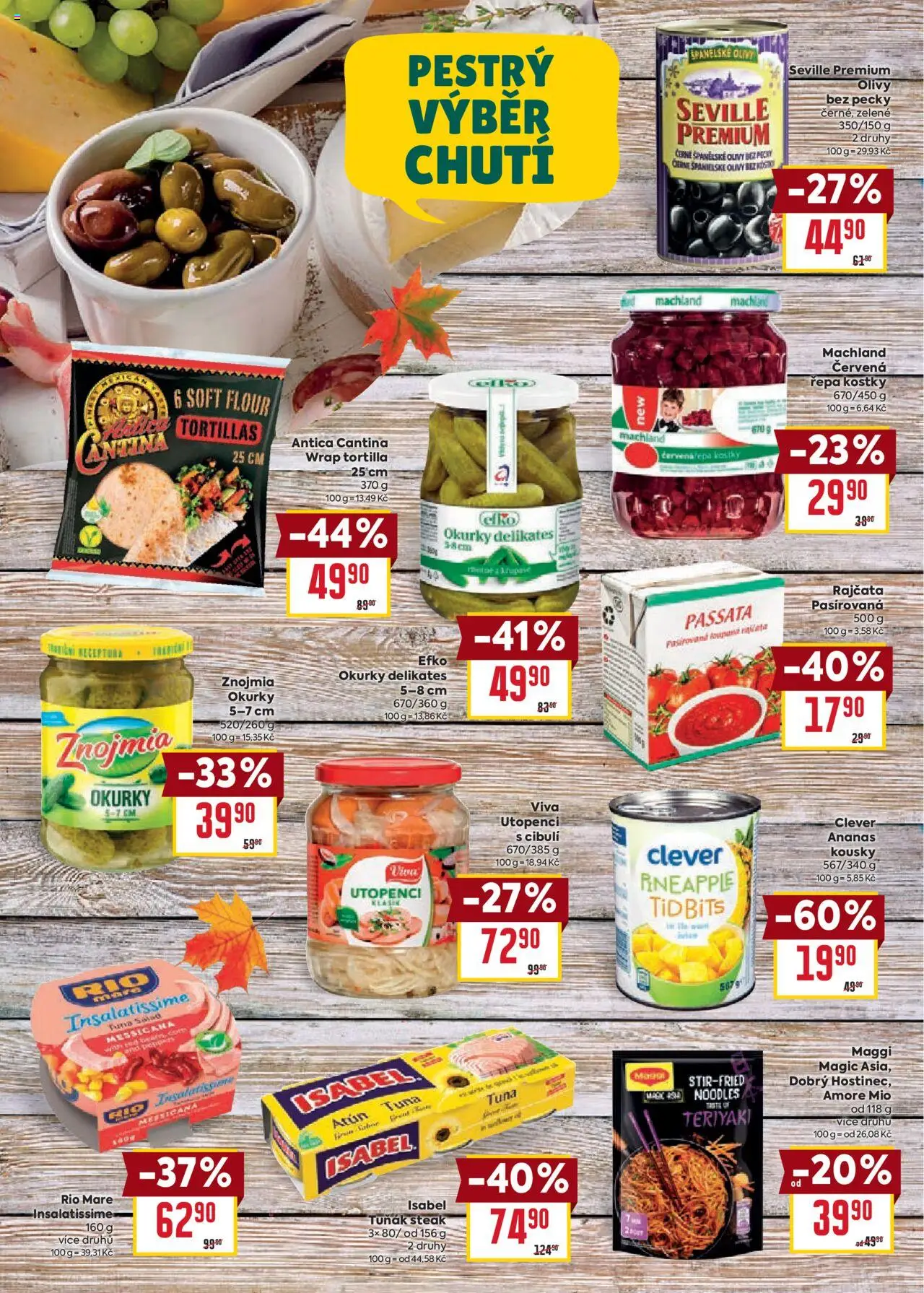 Billa leták - Podzimní nápoje od 10.09.2025 | Strana: 8 | Produkty: Tuňák, Steak, Tortilla, Kostky