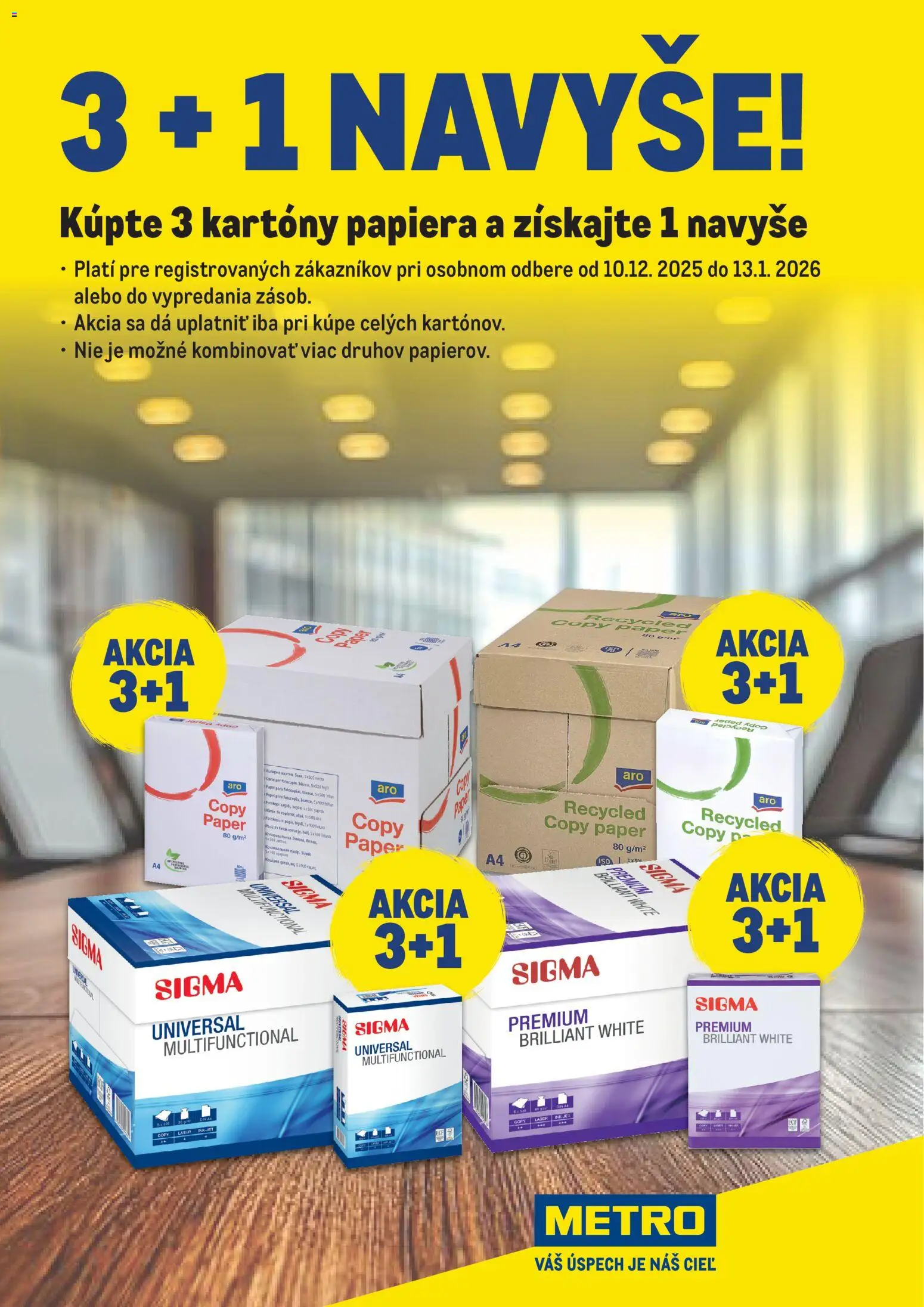 Nové Metro akcie – leták je platný od 10.12.2025 | Strana: 1 | Produkty: Laser