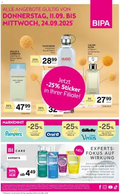 Bipa Flugblatt Eisenstadt ab 11.09.2025 gültig