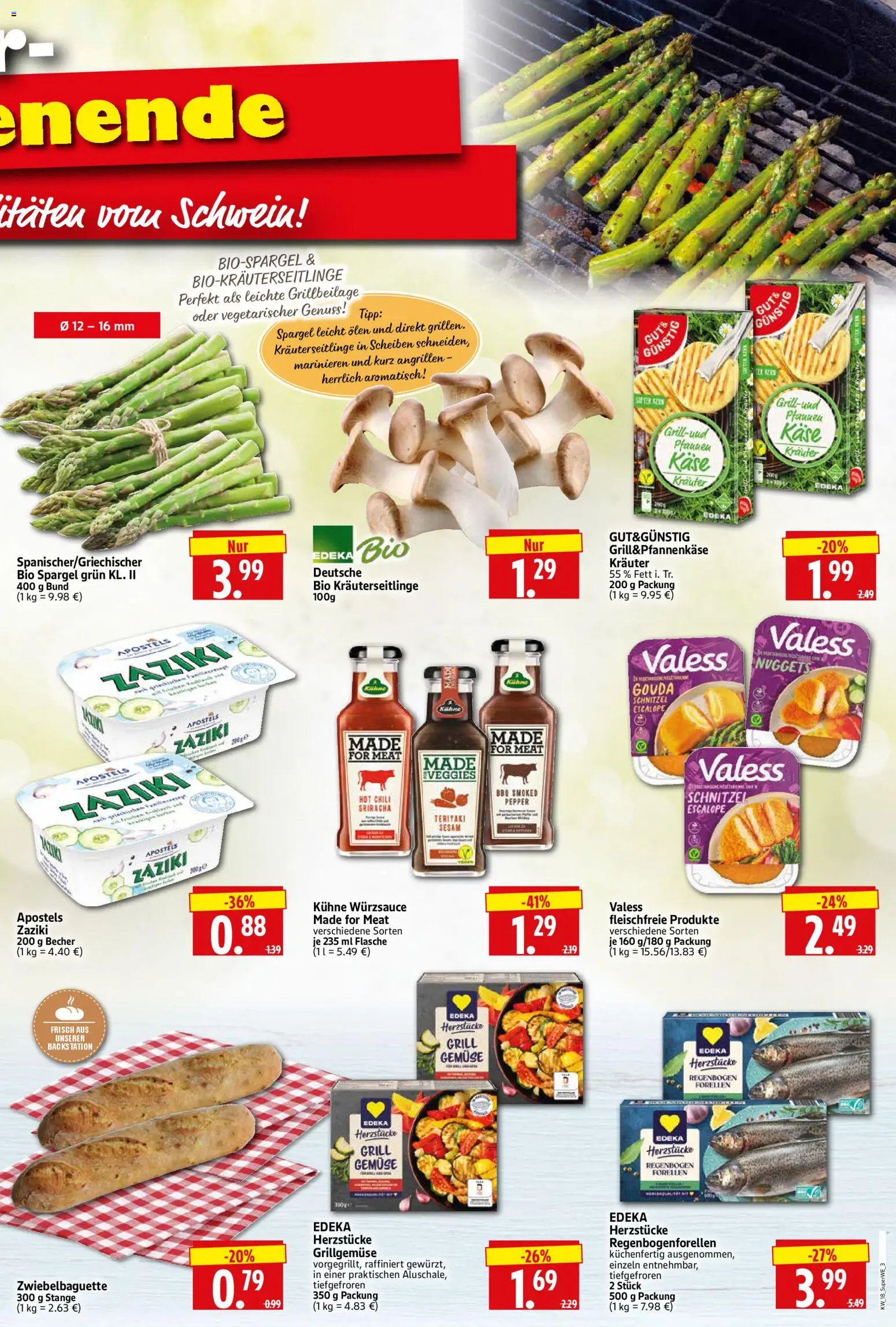 HERKULES Sonderbeilage – gültig ab 30.04.2026 | Seite: 3 | Produkte: Käse, Gouda, Spargel, Chili