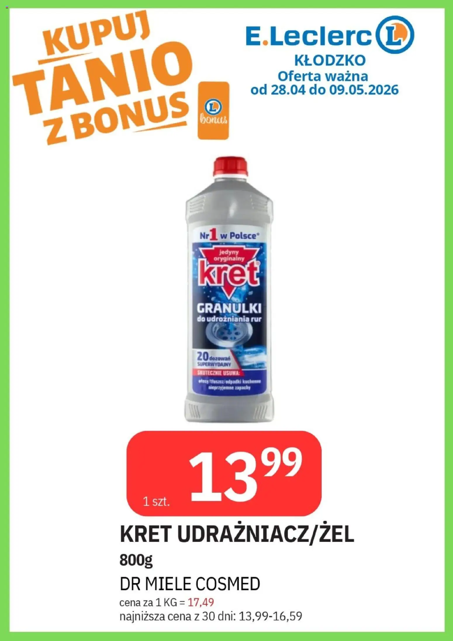 E.Leclerc gazetka - Kłodzko od 28.04.2026 | Strona: 49
