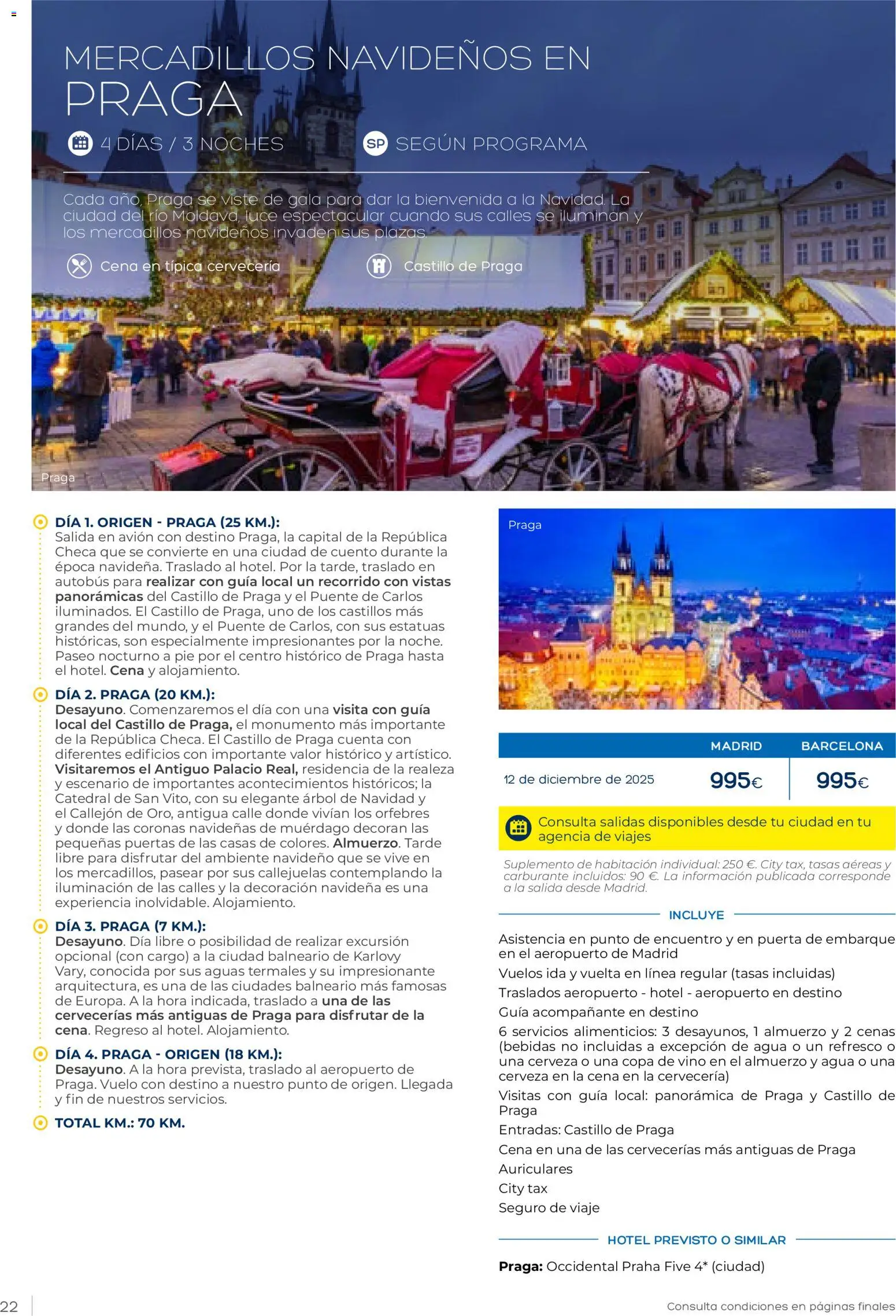 Viajes El Corte Inglés Vacaciones Económicas │ válido desde el 22.10.2025 | Página: 22 | Productos: Vino, Cerveza, Auriculares, Galette de chaise