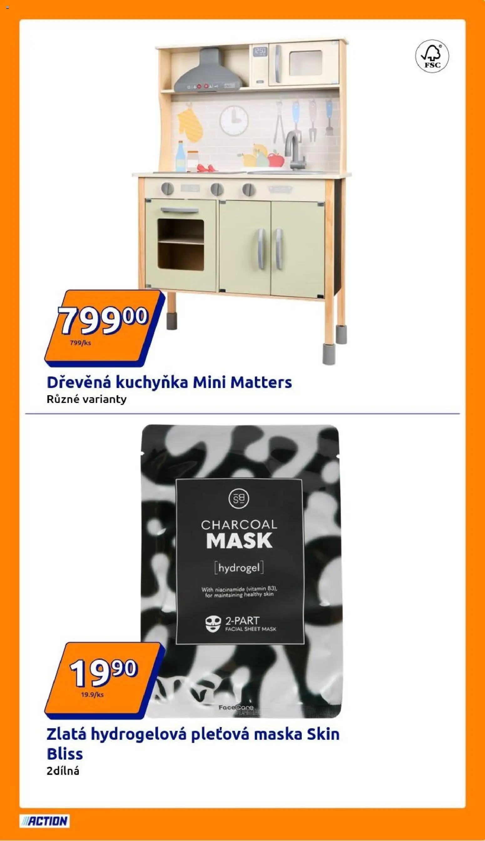 Action leták od 10.12.2025 | Strana: 15 | Produkty: Pleťová maska, Kuchyňka, Dřevěná kuchyňka, Maska