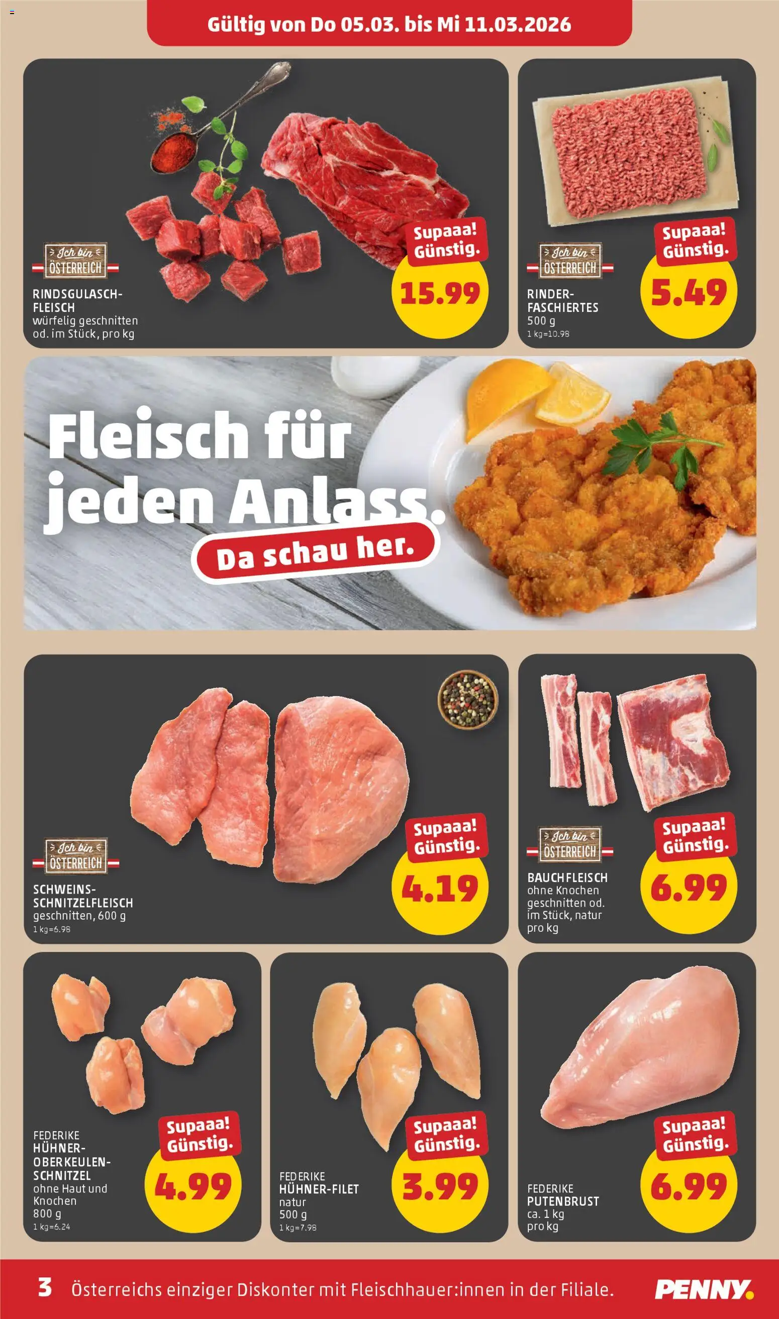 Penny Markt Eröffnung in 2345 Brunn am Gebirge gültig ab 05.03.2026 | Seite: 3