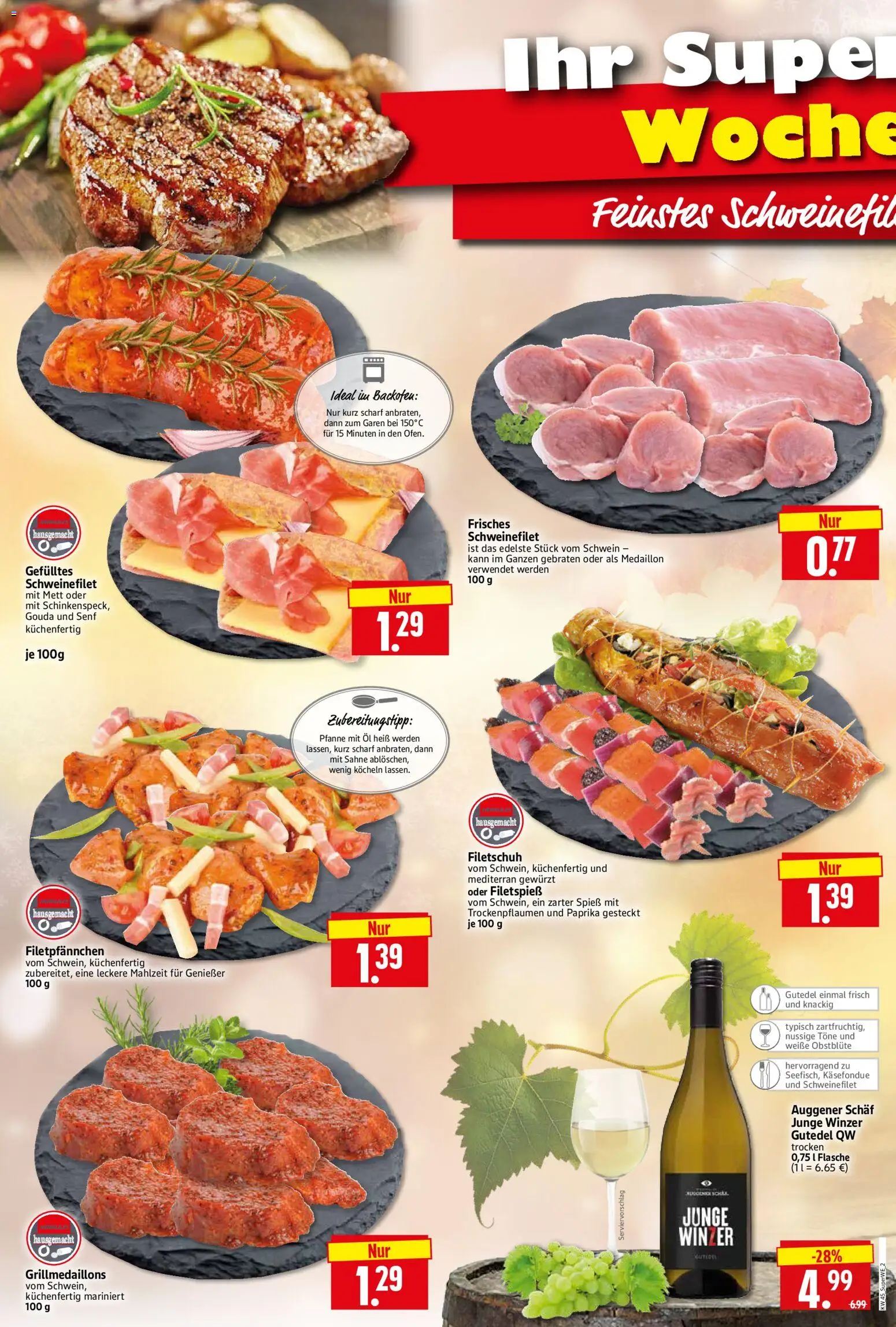 HERKULES Sonderbeilage – gültig ab 06.11.2025 | Seite: 2 | Produkte: Öl, Schweinefilet, Paprika, Backofen