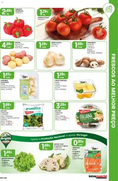 Intermarché folheto │ válido de 17.07.2025 | Página: 5 | Produtos: Brócolos, Cebola, Abacaxi, Cenoura