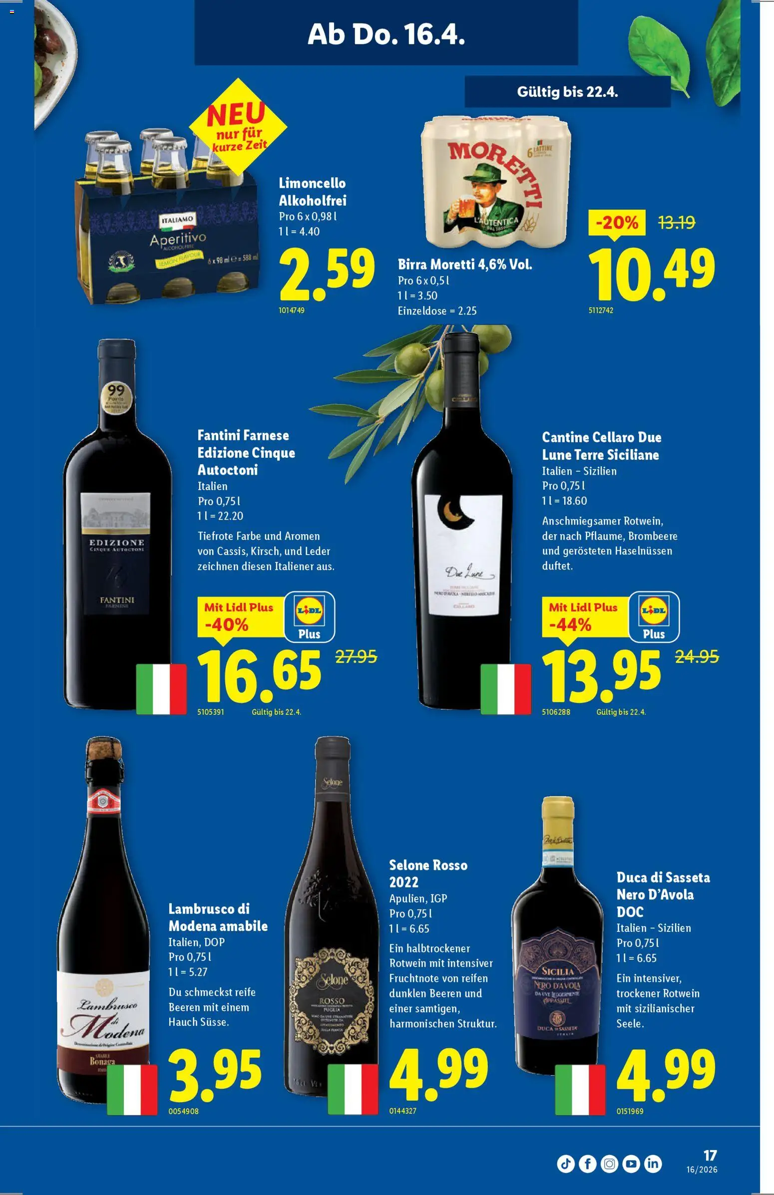 Lidl aktionen – gültig ab 16.04.2026 | Seite: 17