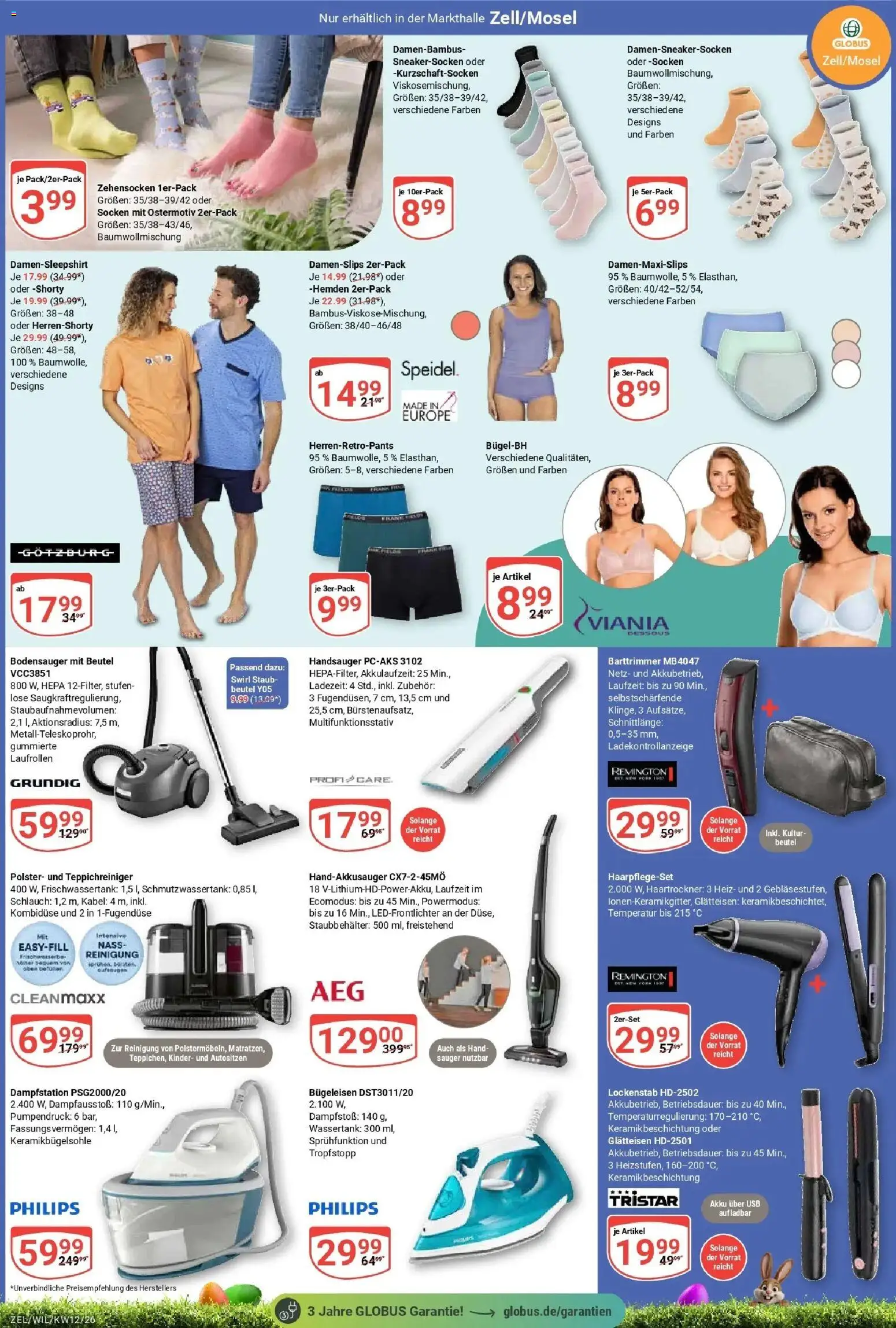 Globus prospekt Wittlich	 – gültig ab 15.03.2026 | Seite: 26 | Produkte: Kabel, Philips, Haartrockner, Glätteisen