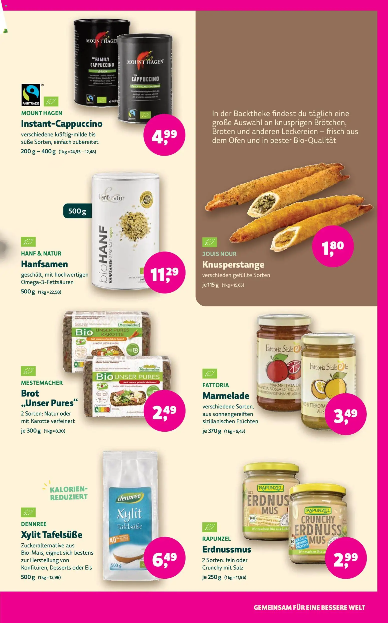 BioMarkt Prospekt – gültig ab 02.01.2026 | Seite: 15 | Produkte: Salz, Brot, Karotte, Eis