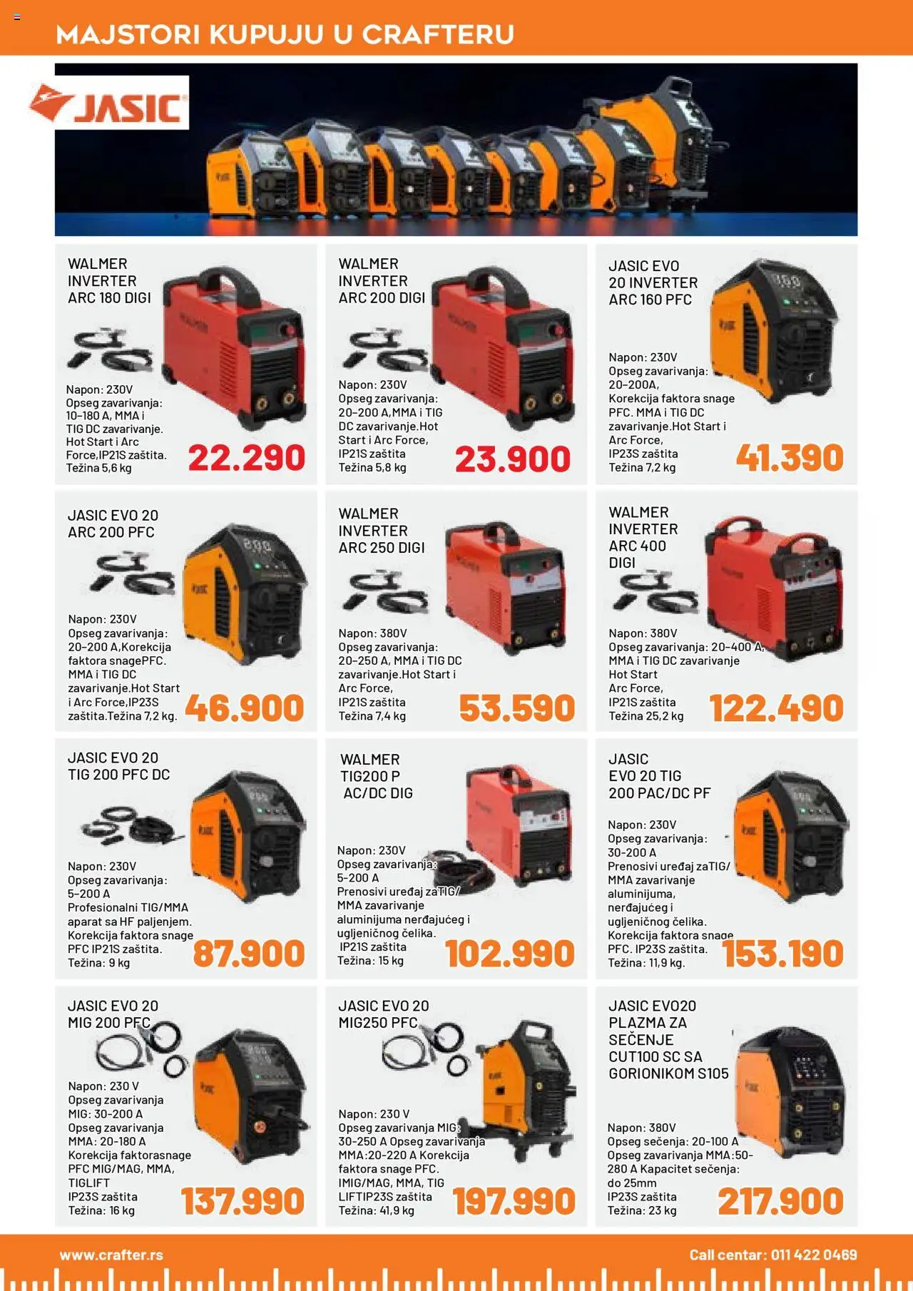 Crafter katalog - važi od 15.09.2025 | Strana: 22 | Proizvode: Plazma