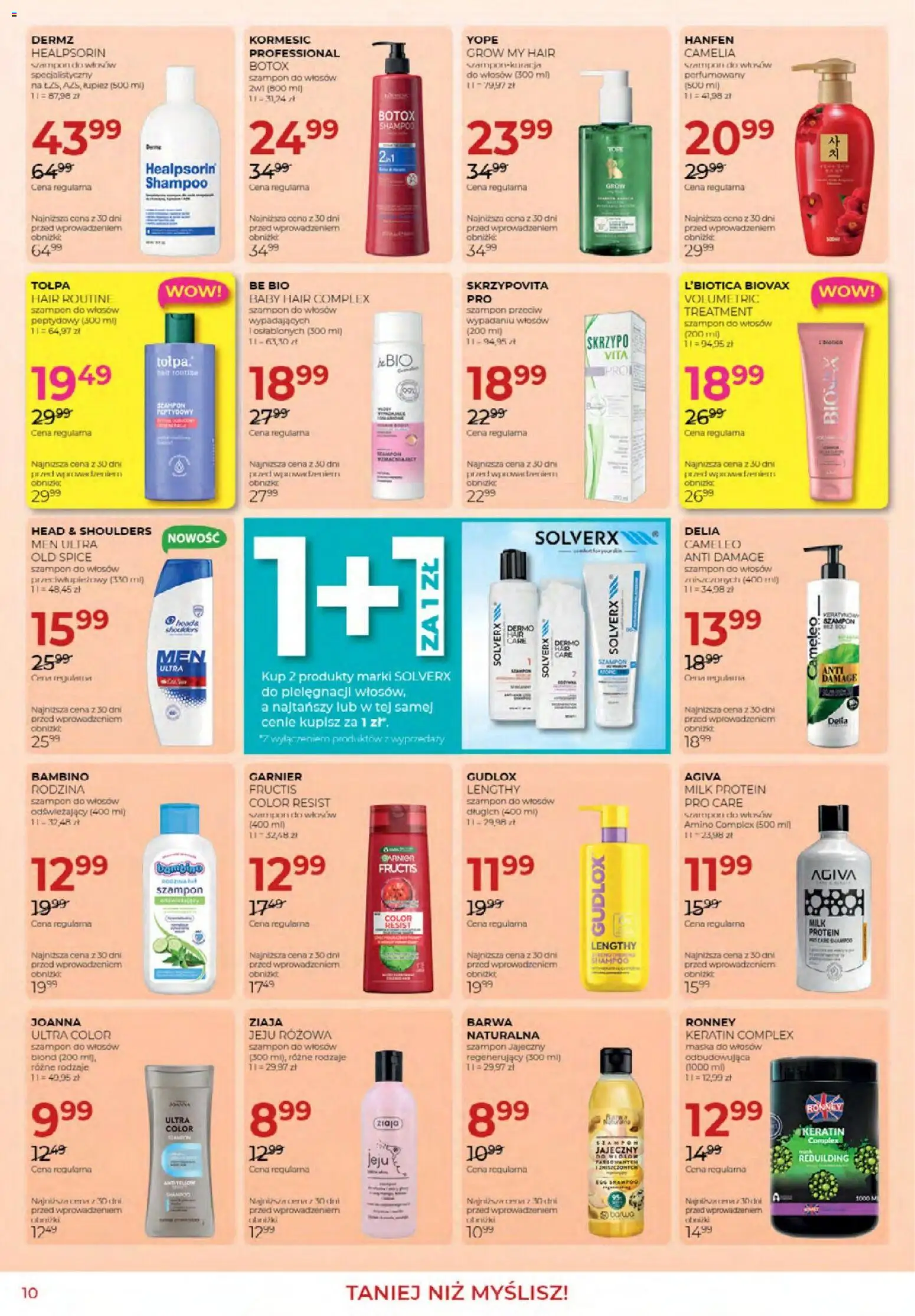 Jawa gazetka od 02.04.2026 | Strona: 10 | Produkty: Szampon do włosów przeciwłupieżowy, Szampon, Maska, Old spice