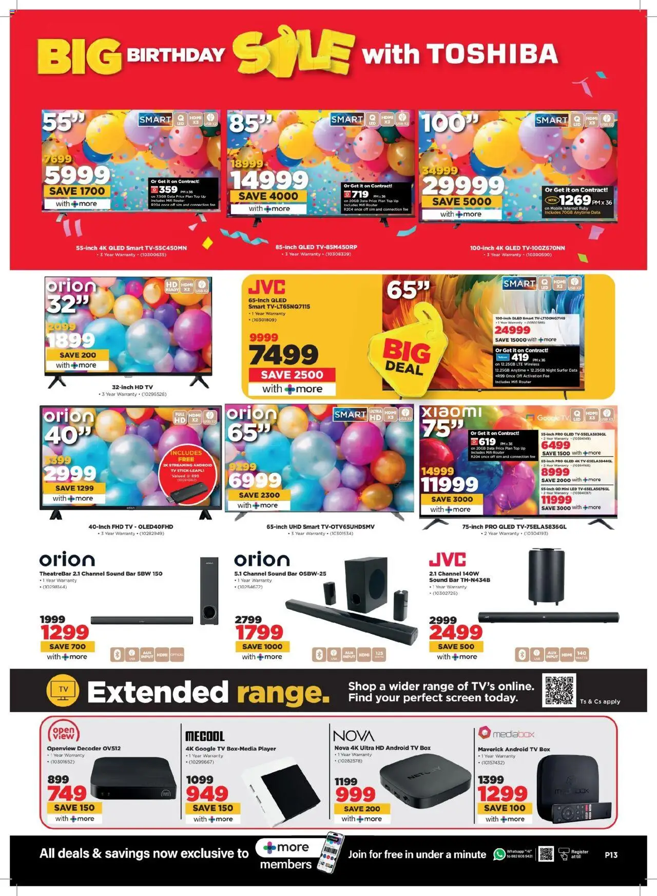 New HiFi Corp catalogue – valid from 25.09.2025 | Page: 13 | Products: Sim, Player, TV, Box