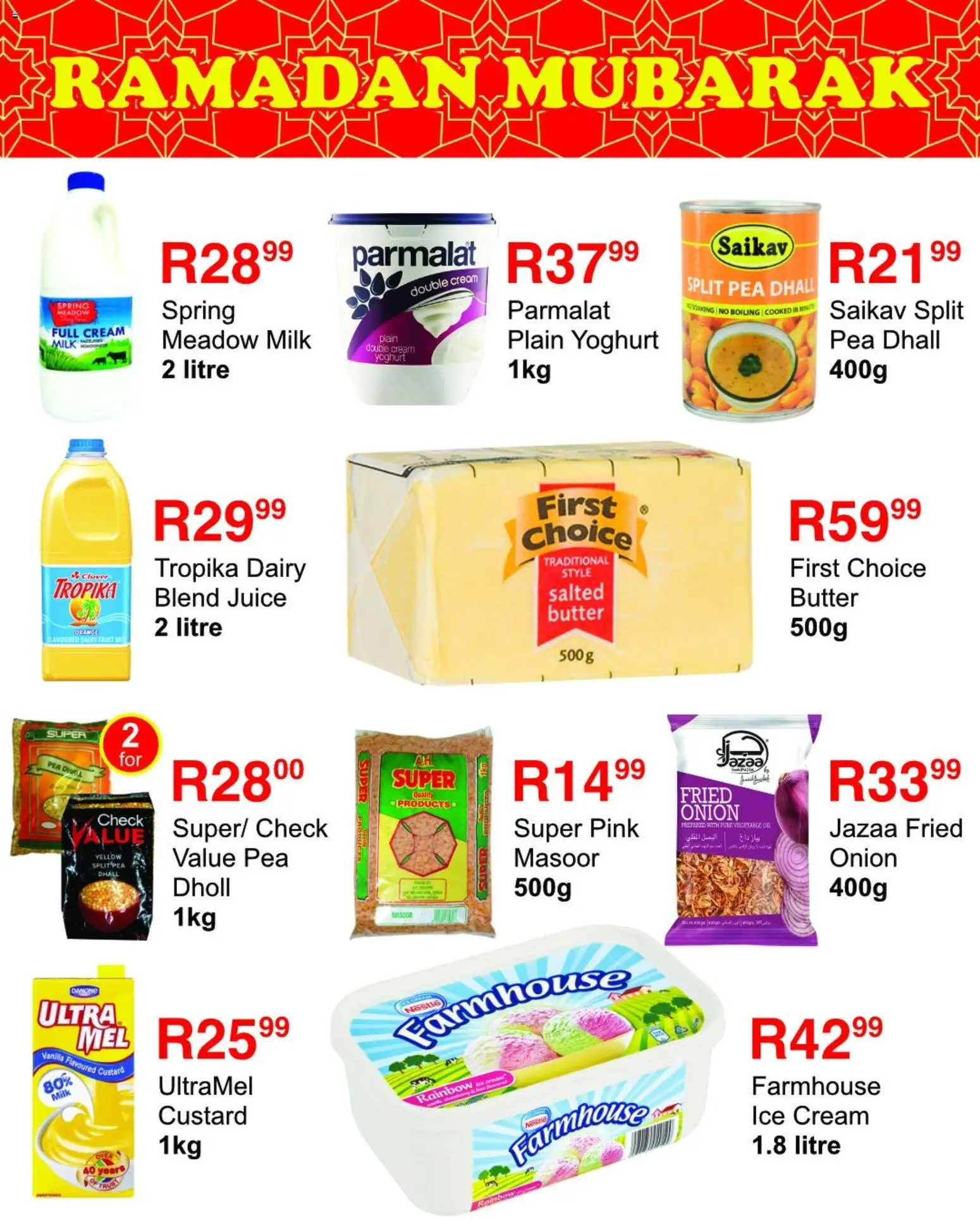 New Check Save catalogue – valid from 21.02.2026 | Page: 2 | Products: Yoghurt, Butter, Cream, Ice cream