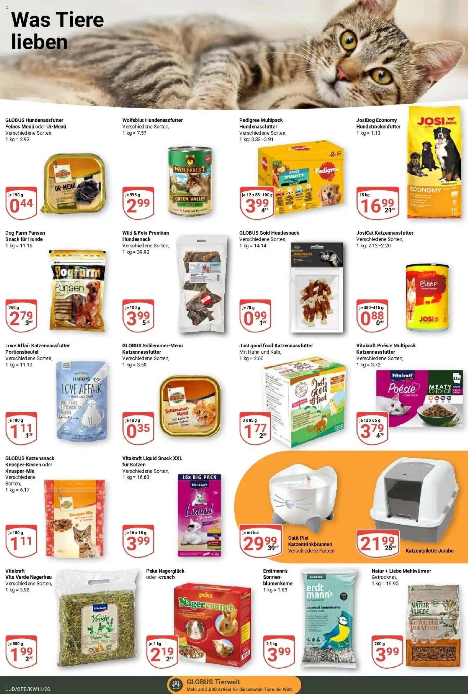 Globus prospekt Ludwigshafen-Oggersheim	 – gültig ab 09.03.2026 | Seite: 19 | Produkte: Lachs, Pedigree